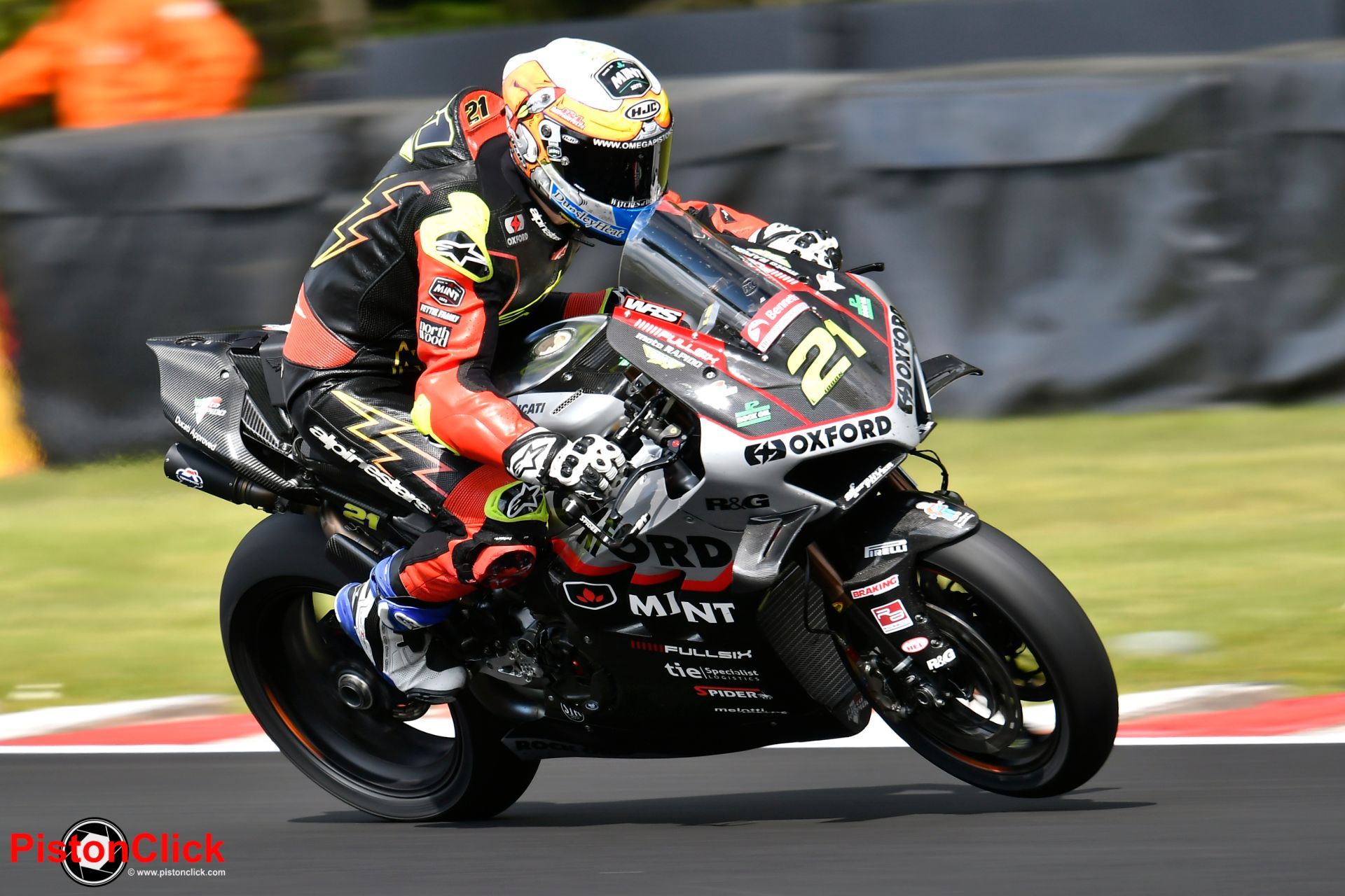Christian Iddon on the Oxford Racing Products Ducati Panigale V4R at Oulton Park