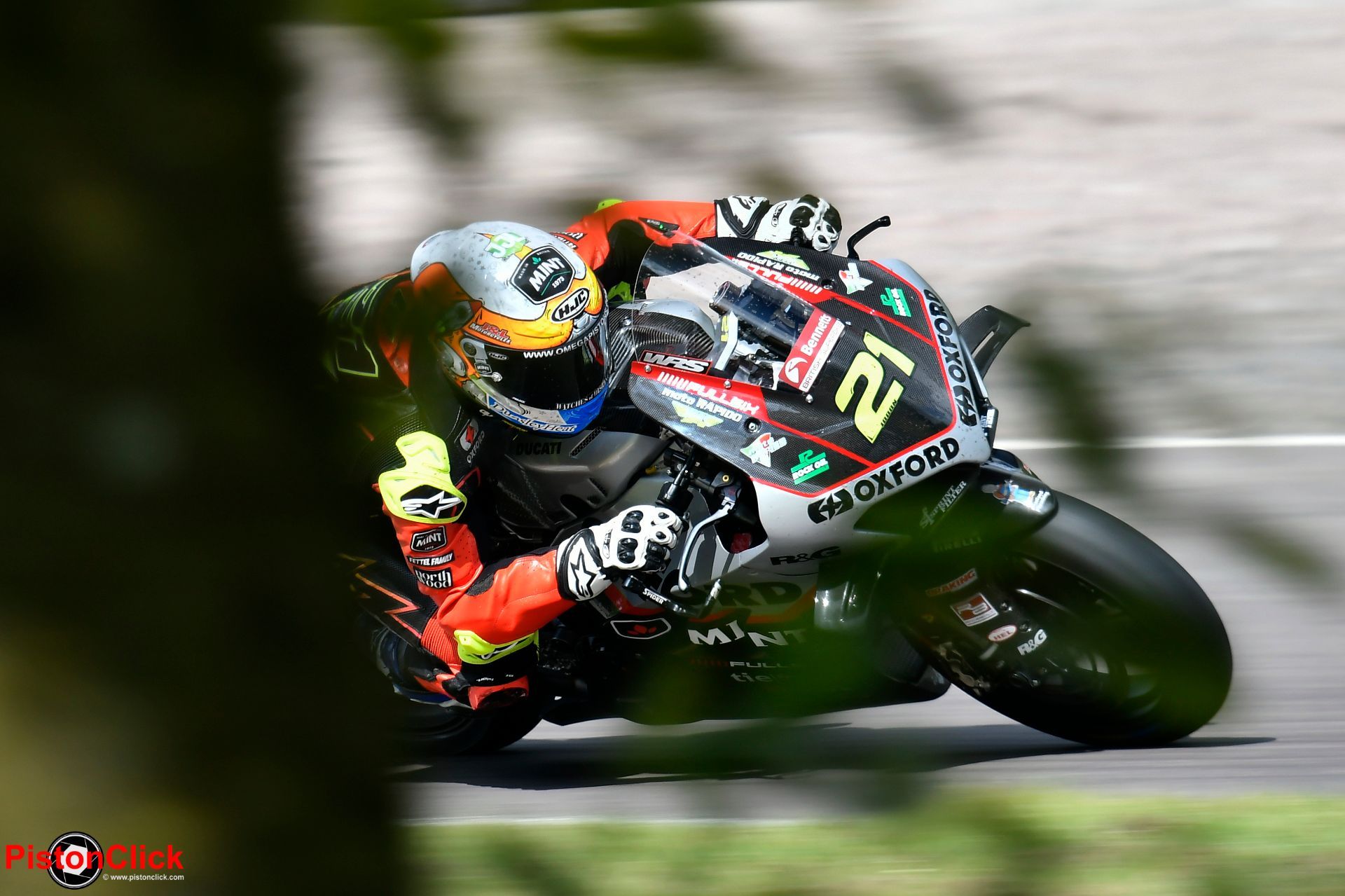 Christian Iddon on the Oxford Racing Products Ducati Panigale V4R at Oulton Park