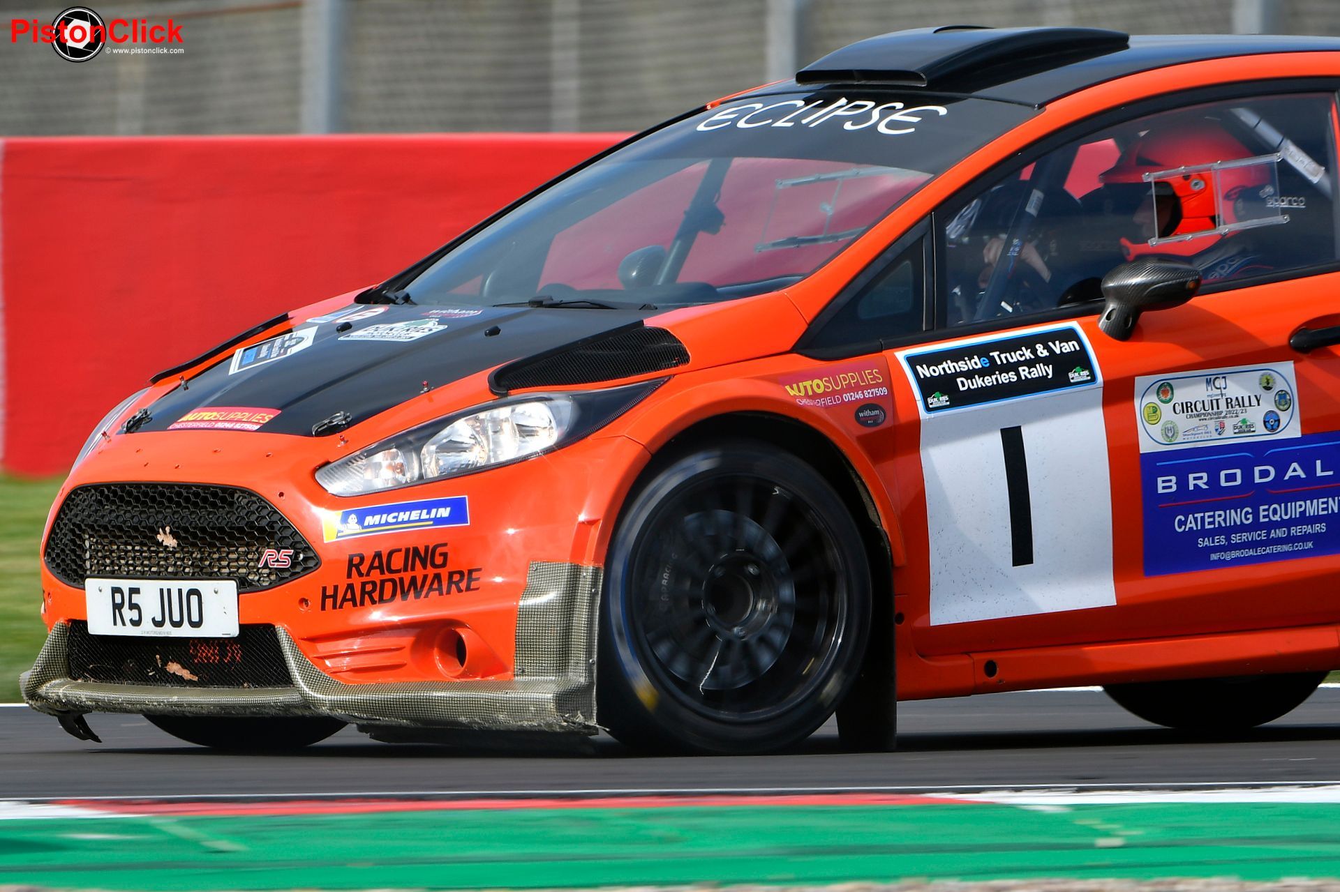 Photographing the Circuit Rally Championship from Donington Park