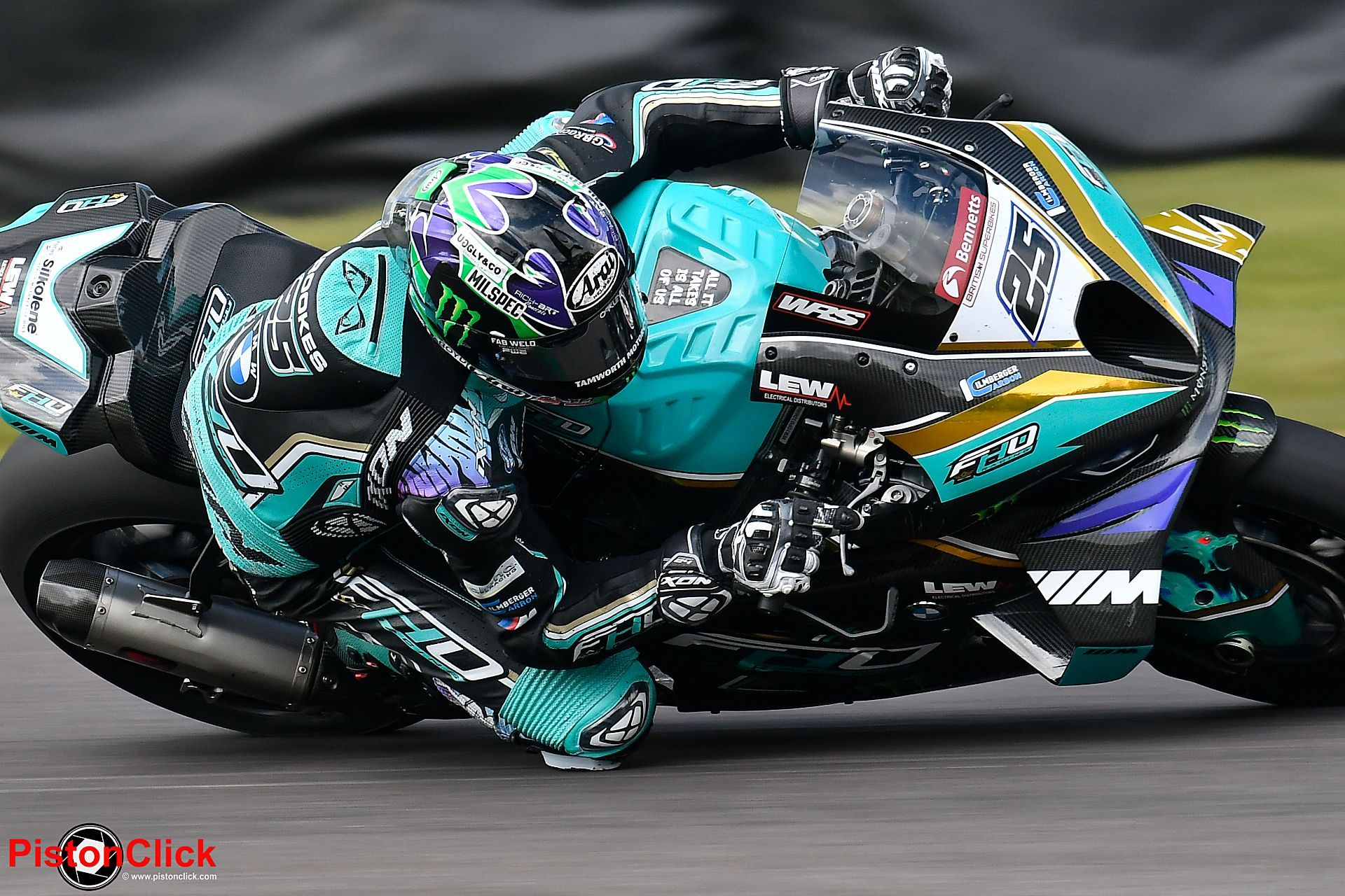 Josh Brookes on the BMW M 1000 RR FHO Racing BMW Motorrad Team