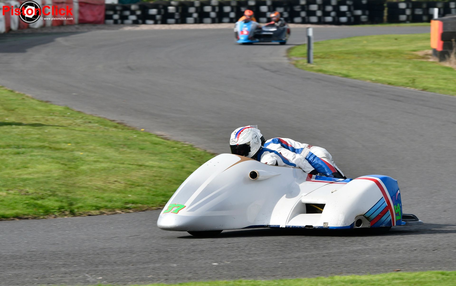 Sidecar Club racing at Darley Moor