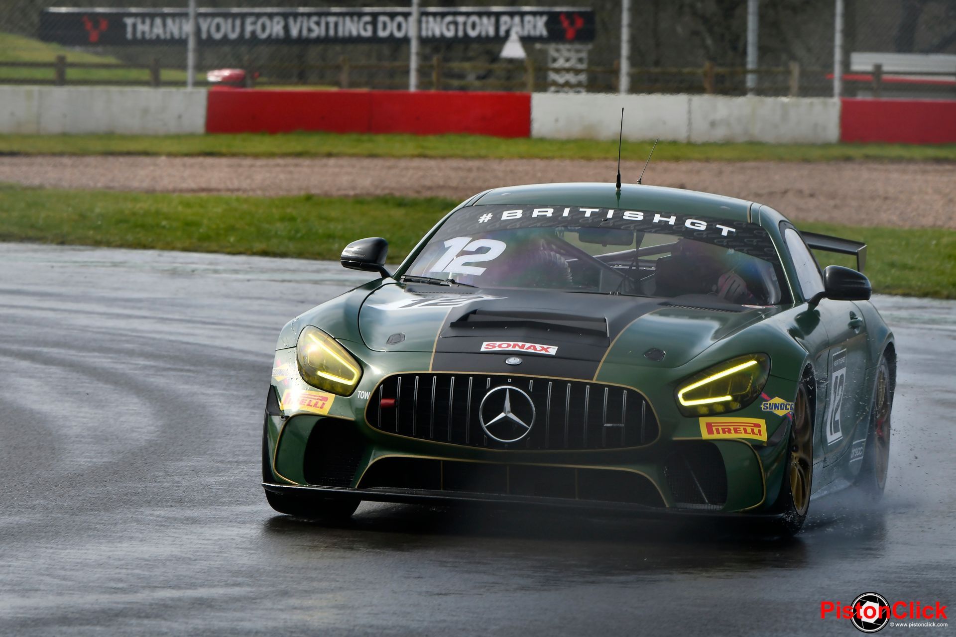 Paddock Motorsport Mercedes-AMG GT-4 at Donington Park