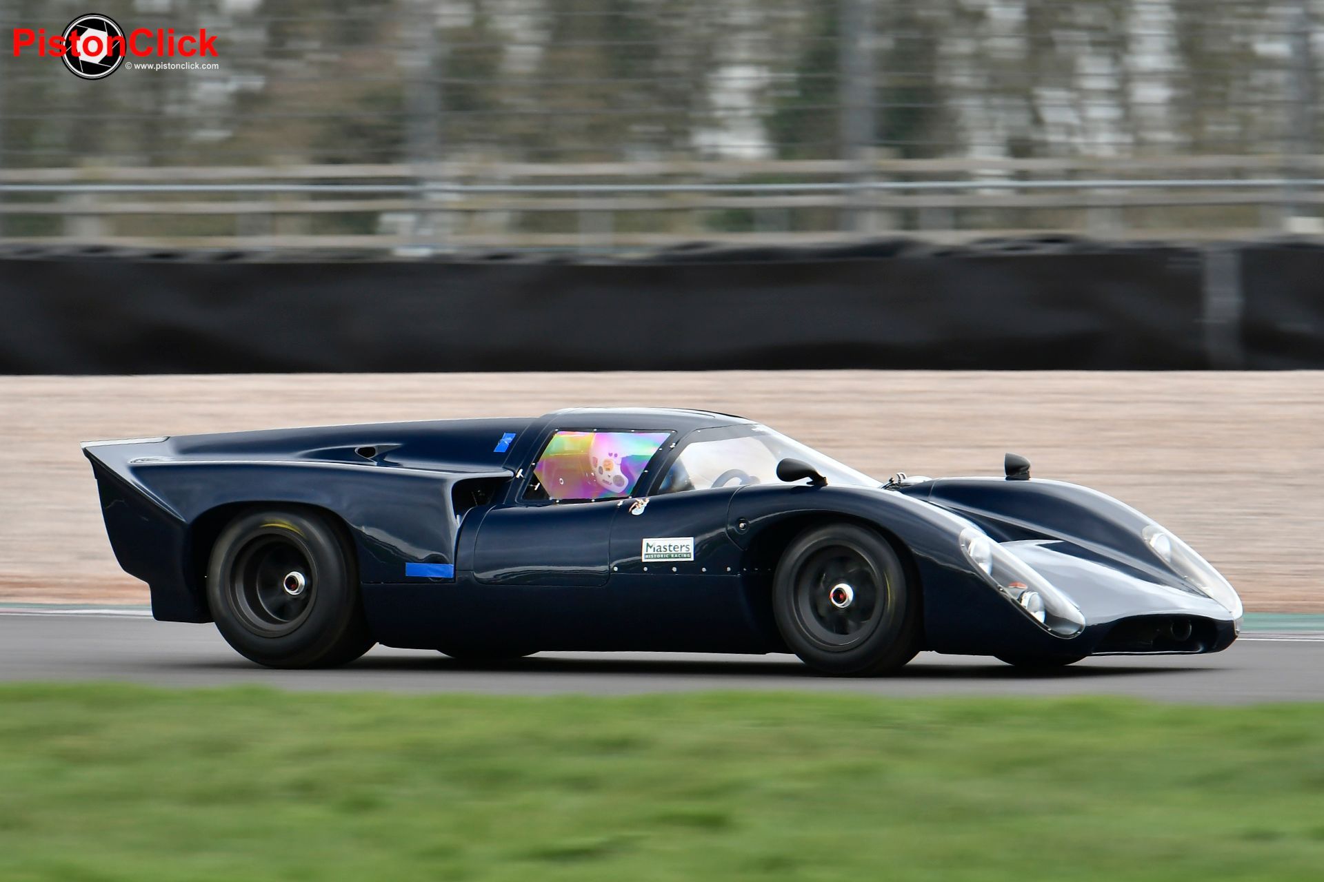 Lola T70 MK3B at the Masters Test Day Donington park