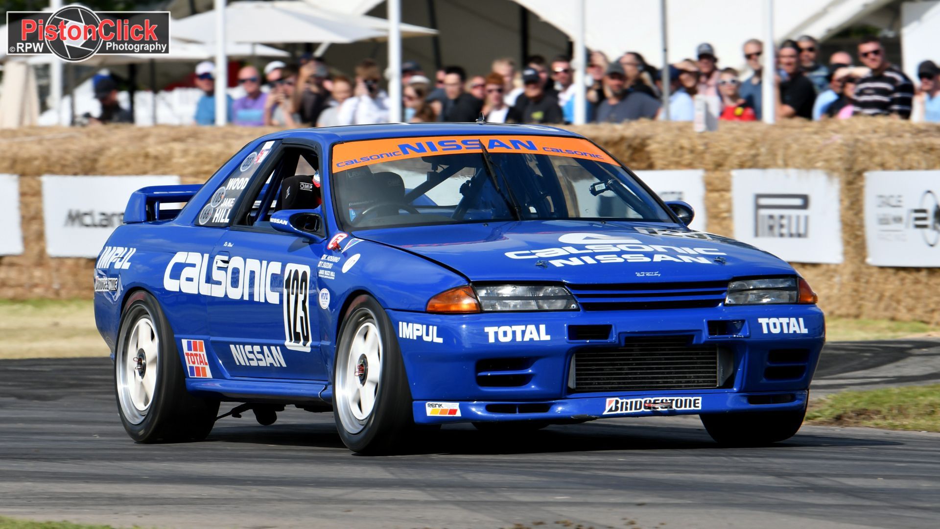 Ric Wood Nissan Skyline GT-R R32 driven by Jake Hill at the FoS