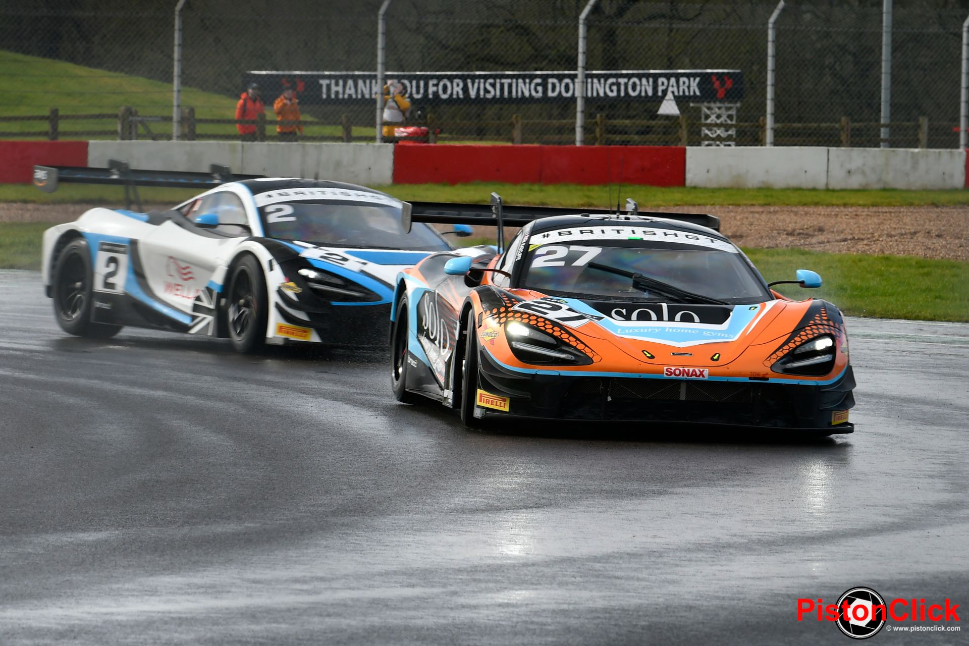 Taking photos at Donington Park GT Media day