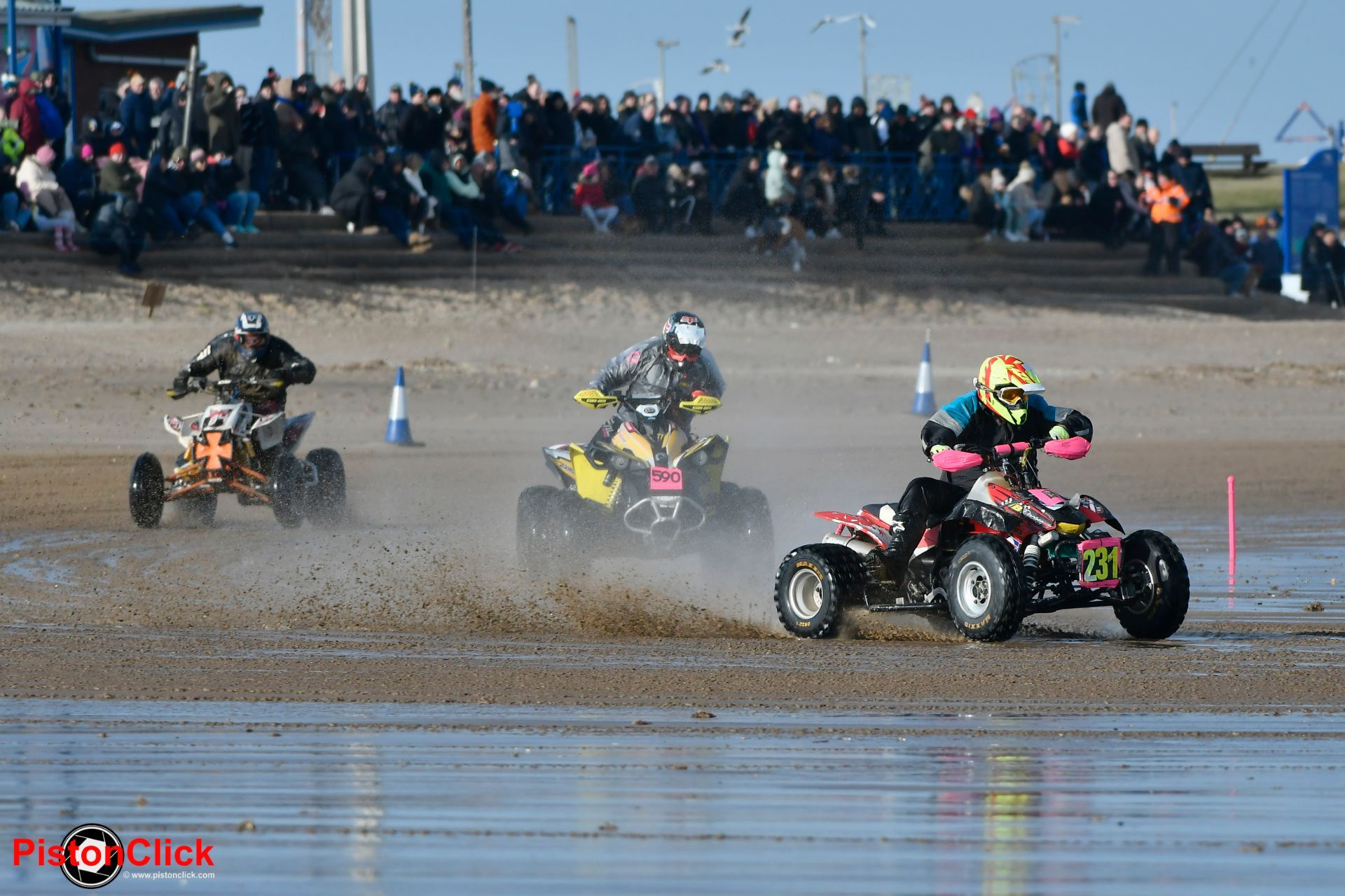 Mablethorpe Motorcycle Sand Racing quad bikes