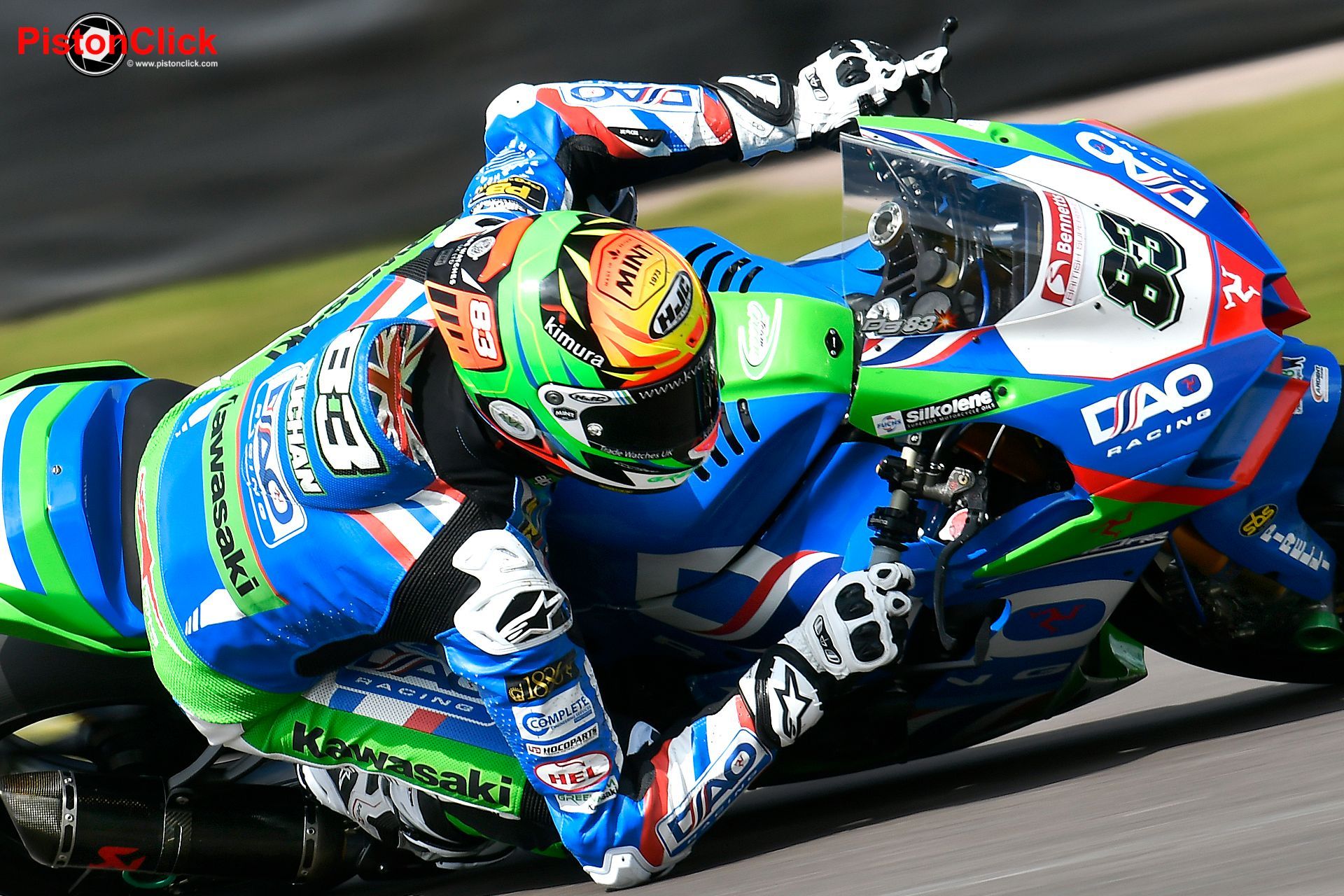 Danny Buchan on the DAO Racing Kawasaki ZX-10RR