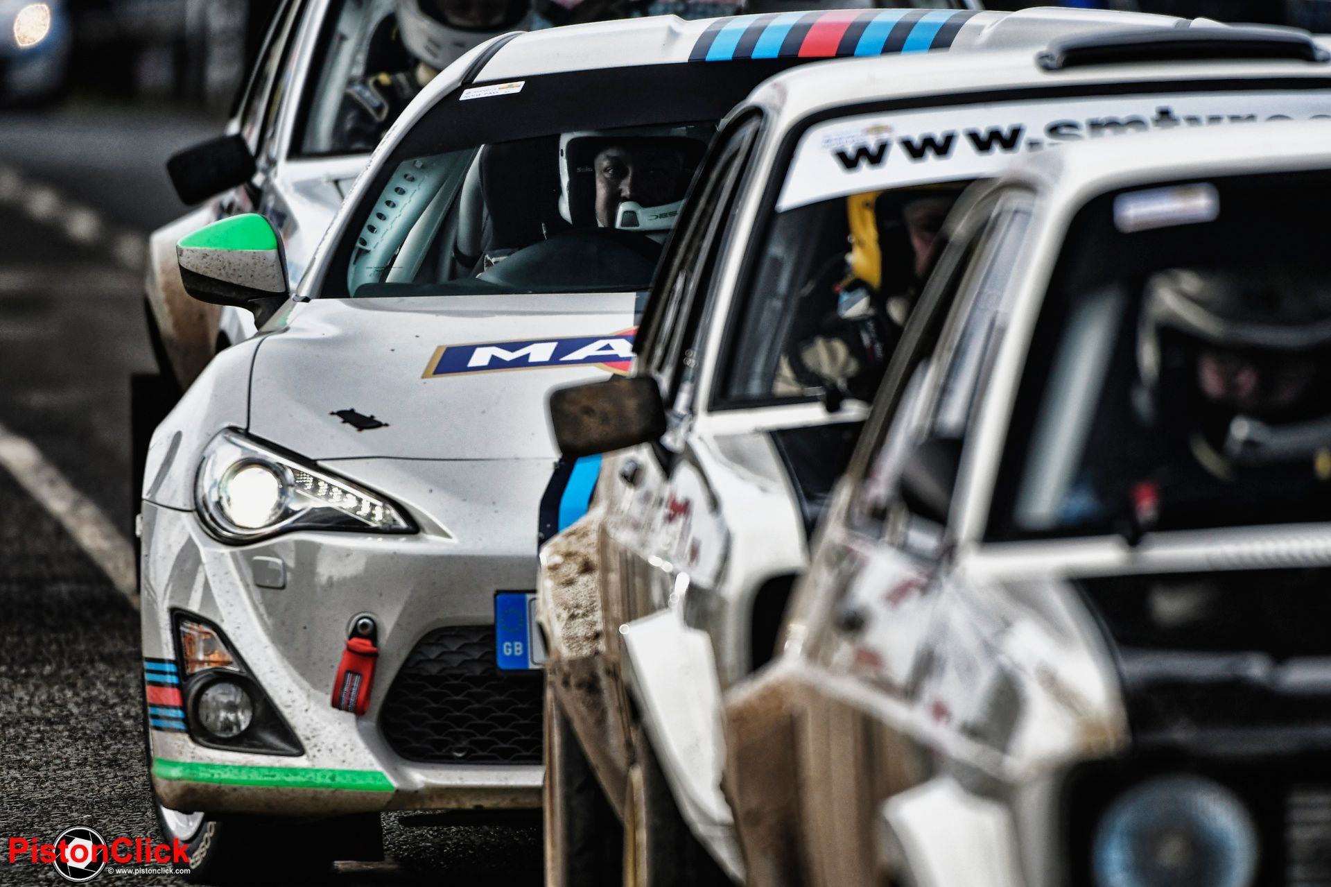 Photographing the Rallying at Snetterton