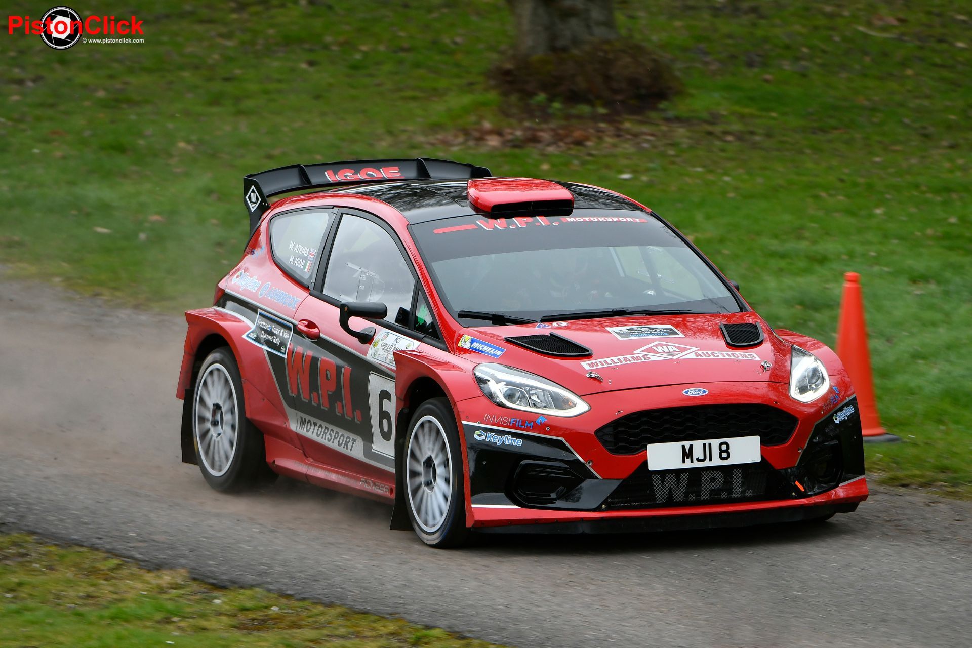 Photographing the Circuit Rally Championship from Donington Park