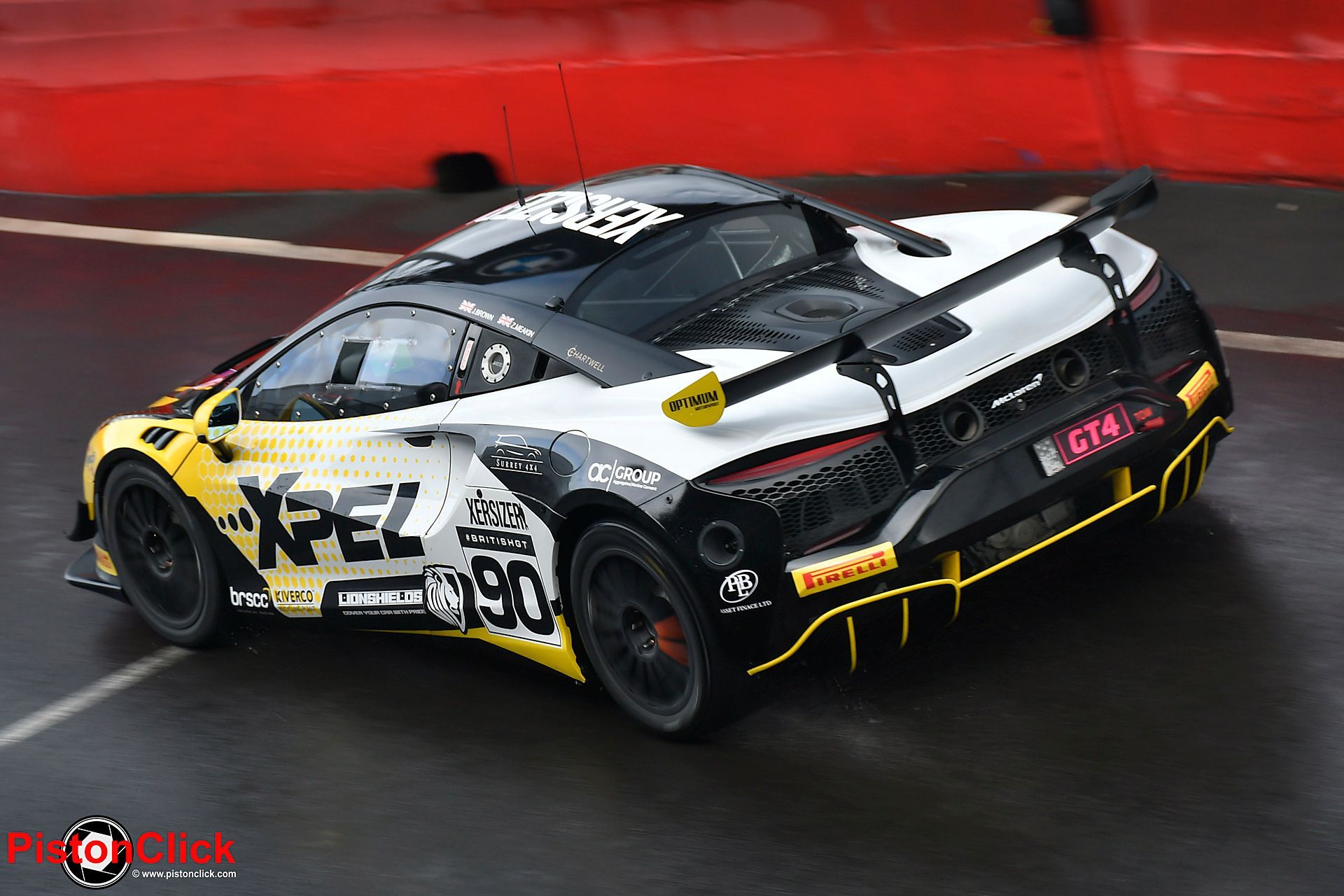 Optium Motorsport McLaren Arturo GT4 Jack Brown and Zac Meakin