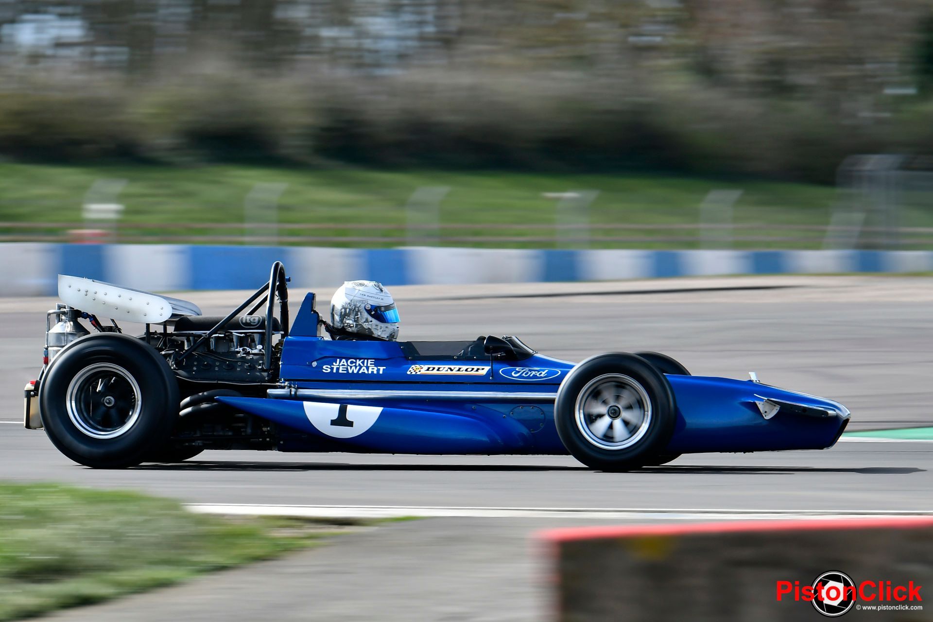 F1 Matra at the historic masters test day