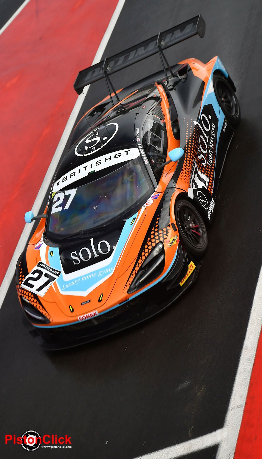 Optium Motorsport McLaren 720S GT3 EVO Mark Radcliffe