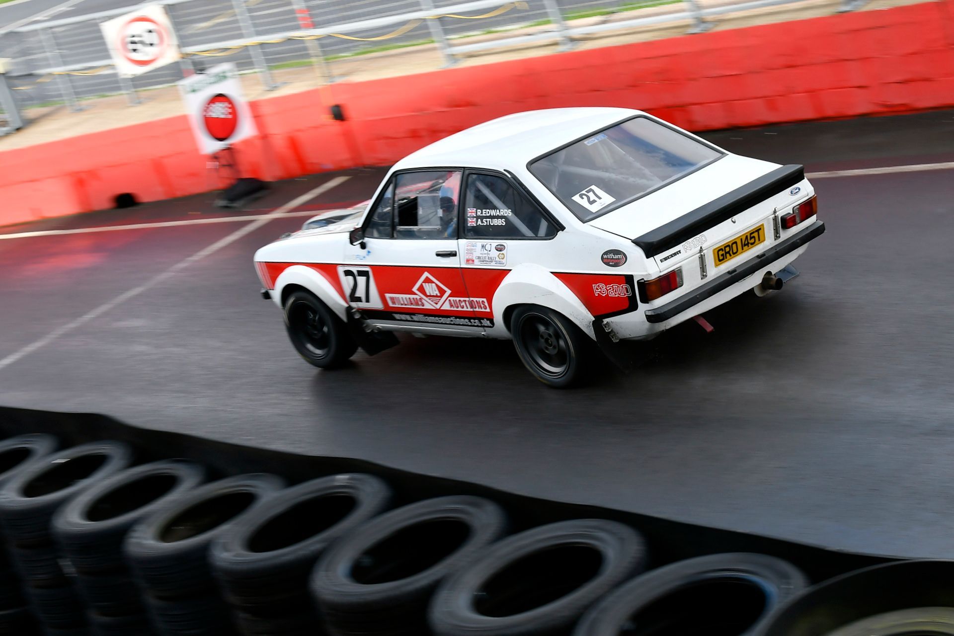 Ford Escort Mk2 MGJ Engineering Circuit Rally Championship Dukeries Rally 2024 Donington Park