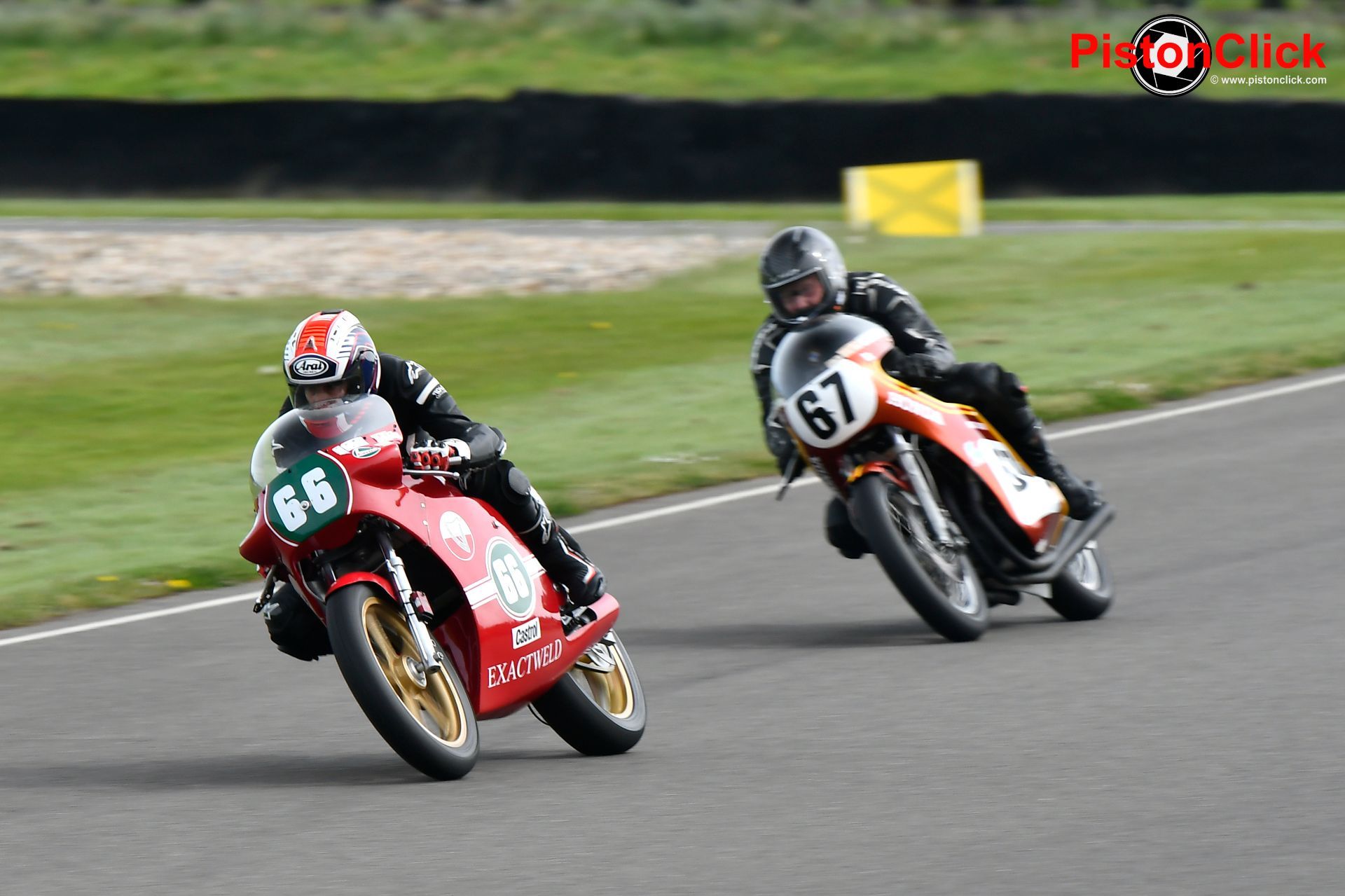 Emanuele Pirro F1, Endurance and Touring Car racer took to two wheels at Goodwood