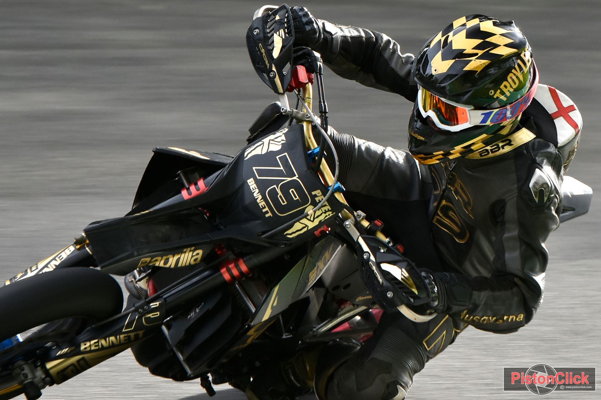 British Supermoto Pete Bennet