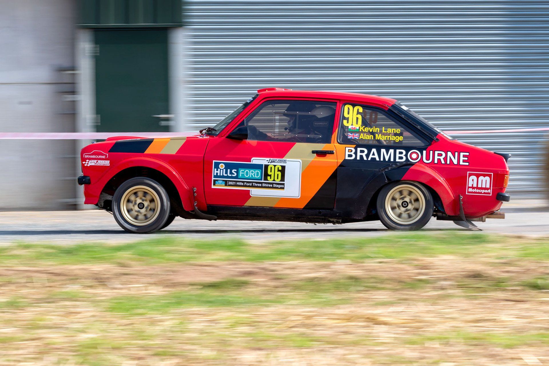 Mk 2 Ford Escort Three Shires Stages