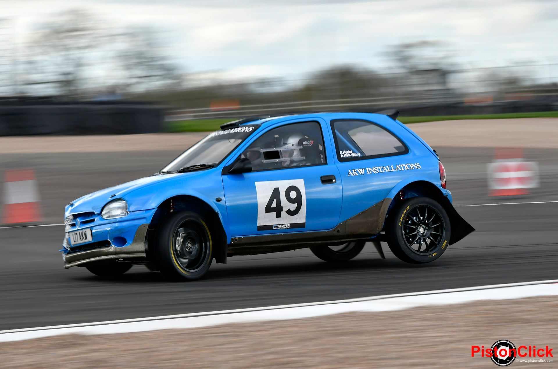 MGJ Engineering Circuit Rally Championship Dukeries Rally 2024 Donington Park