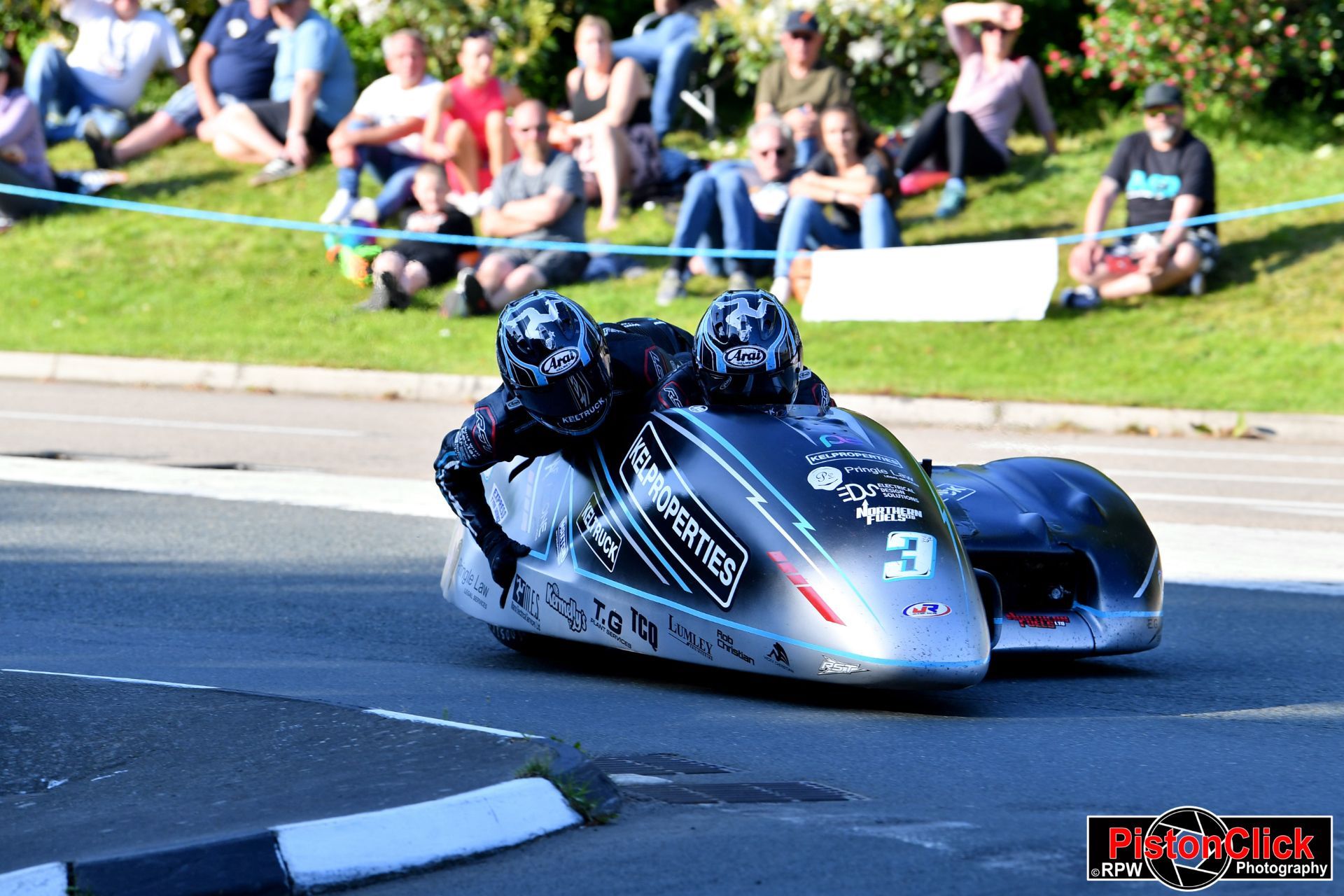 Ryan and Callum Crowe IoM TT first Sidecar win the the lads