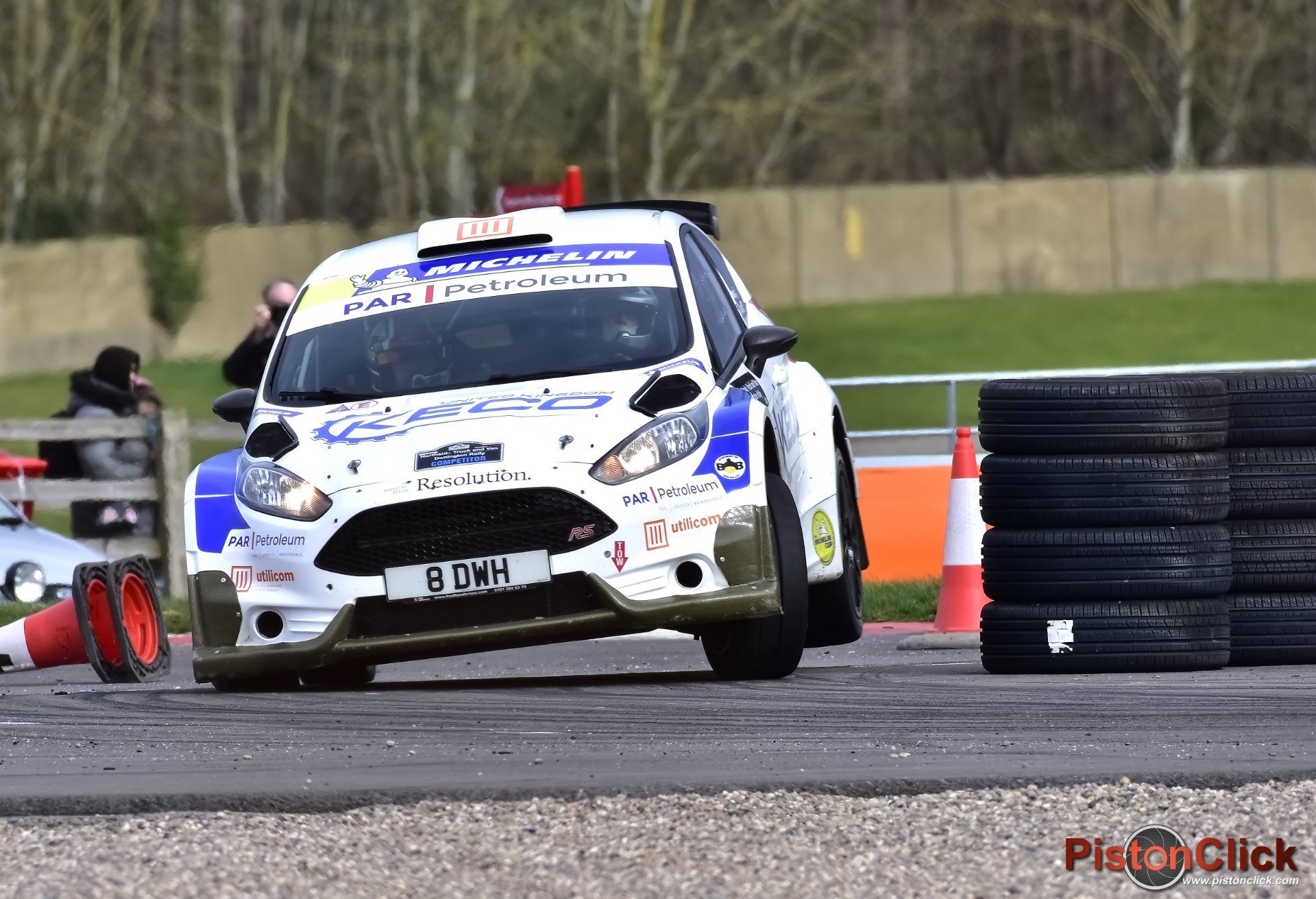 David Henderson and Sion Cunniff Ford Fiesta R5