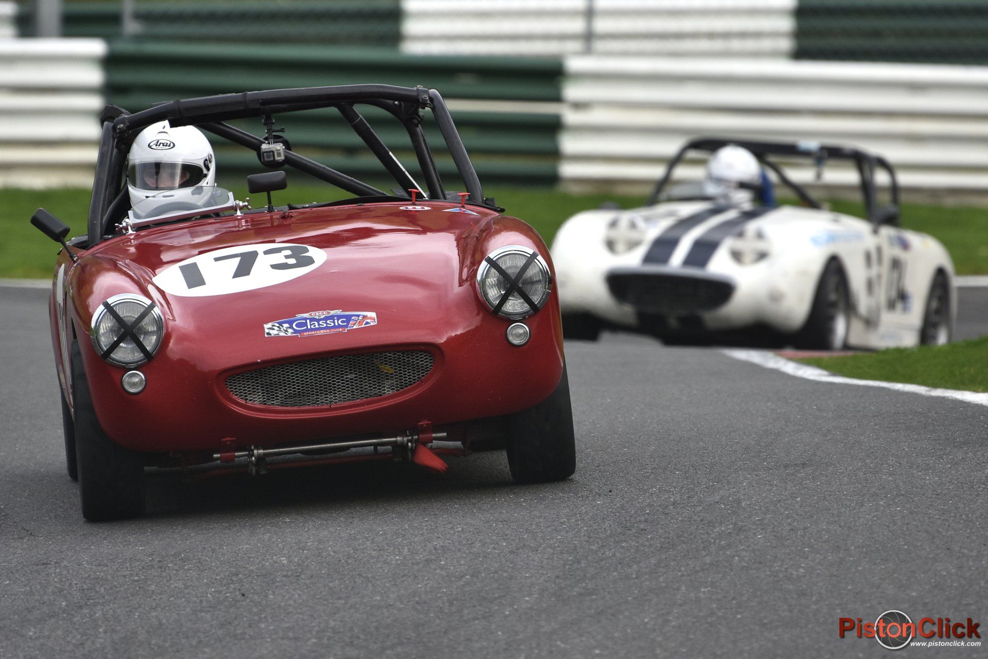 Photographing the Classic Sports Car Club CSCC at Cadwell Park