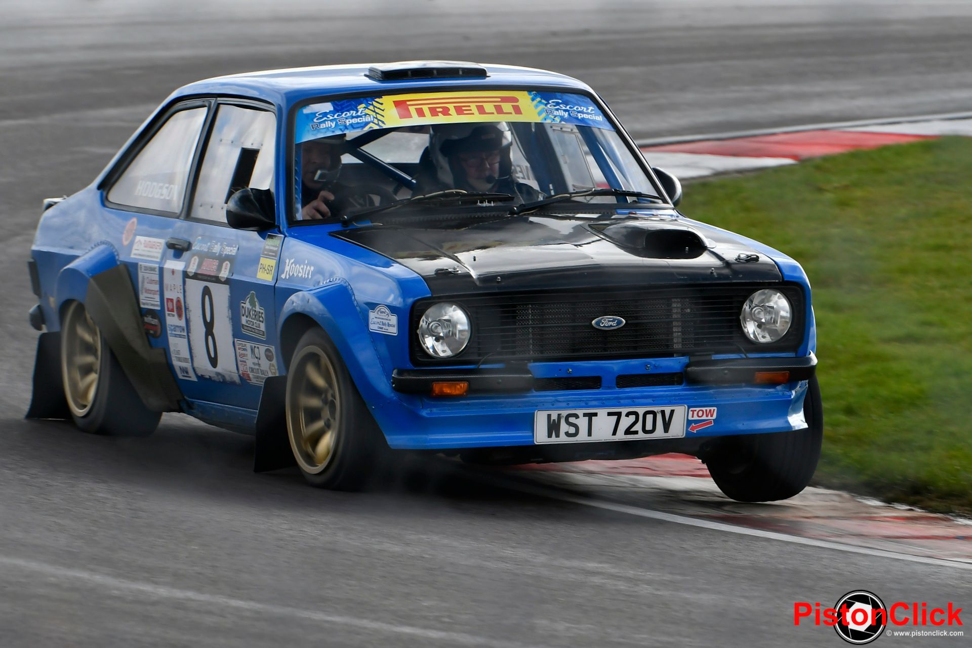 Ford Escort MGJ Engineering Circuit Rally Championship Dukeries Rally 2024 Donington Park