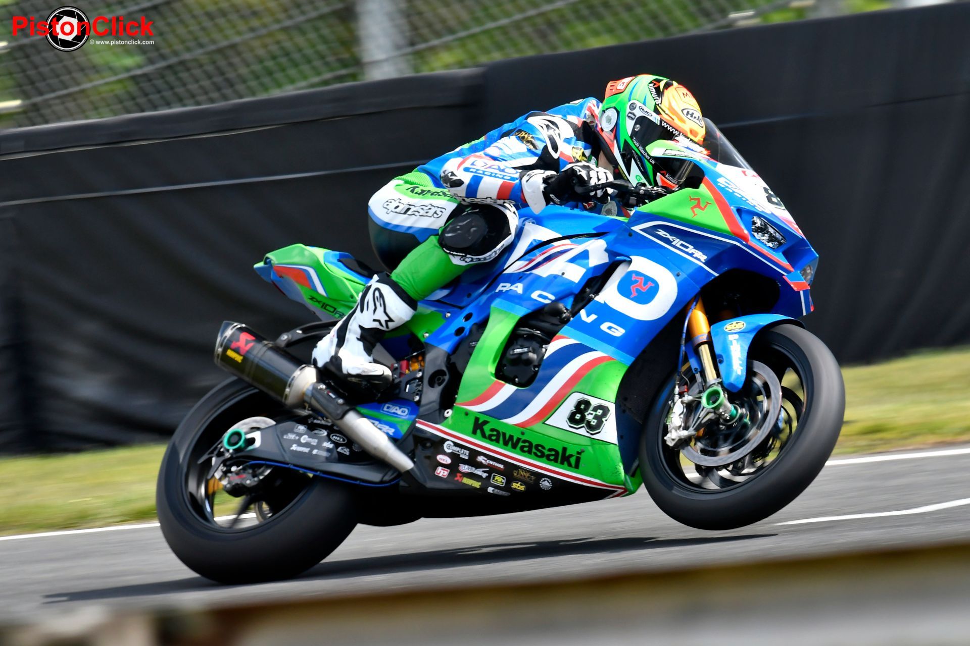 Danny Buchan on the DAO Racing Kawasaki ZX-10RR