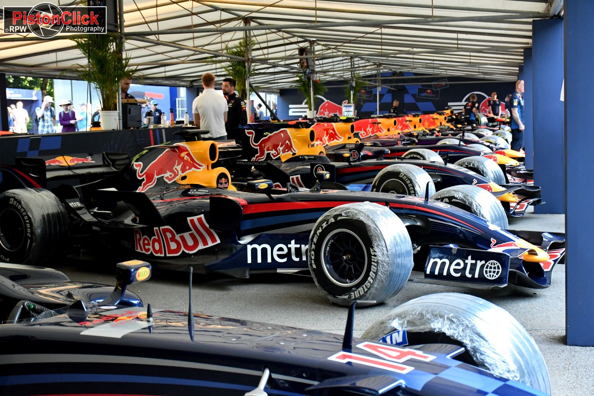 Red Bull was one of the highlights at this year’s FoS, celebrating the 20th anniversary of Red Bull Racing