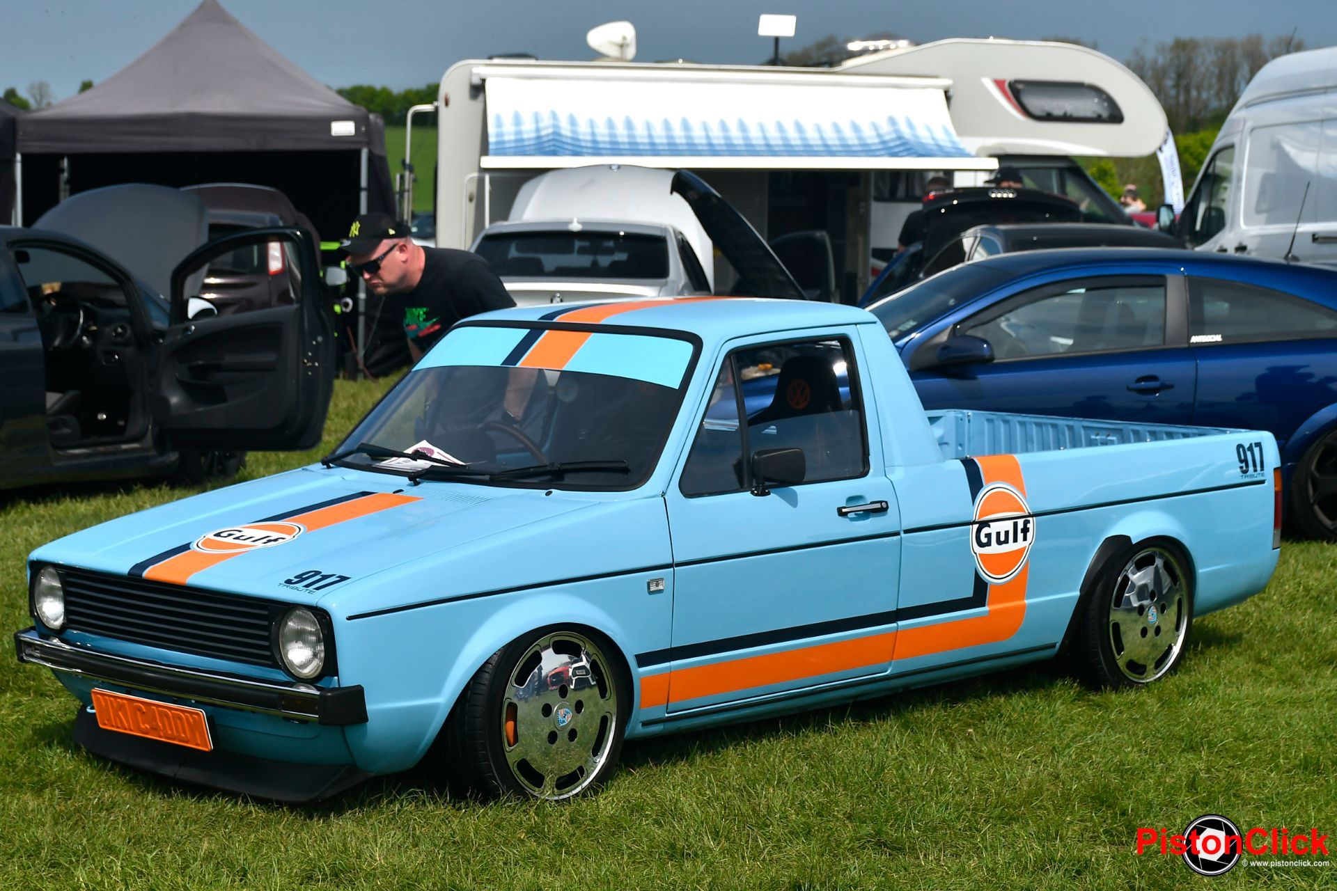 Display cars at Modified Live Cadwell Park
