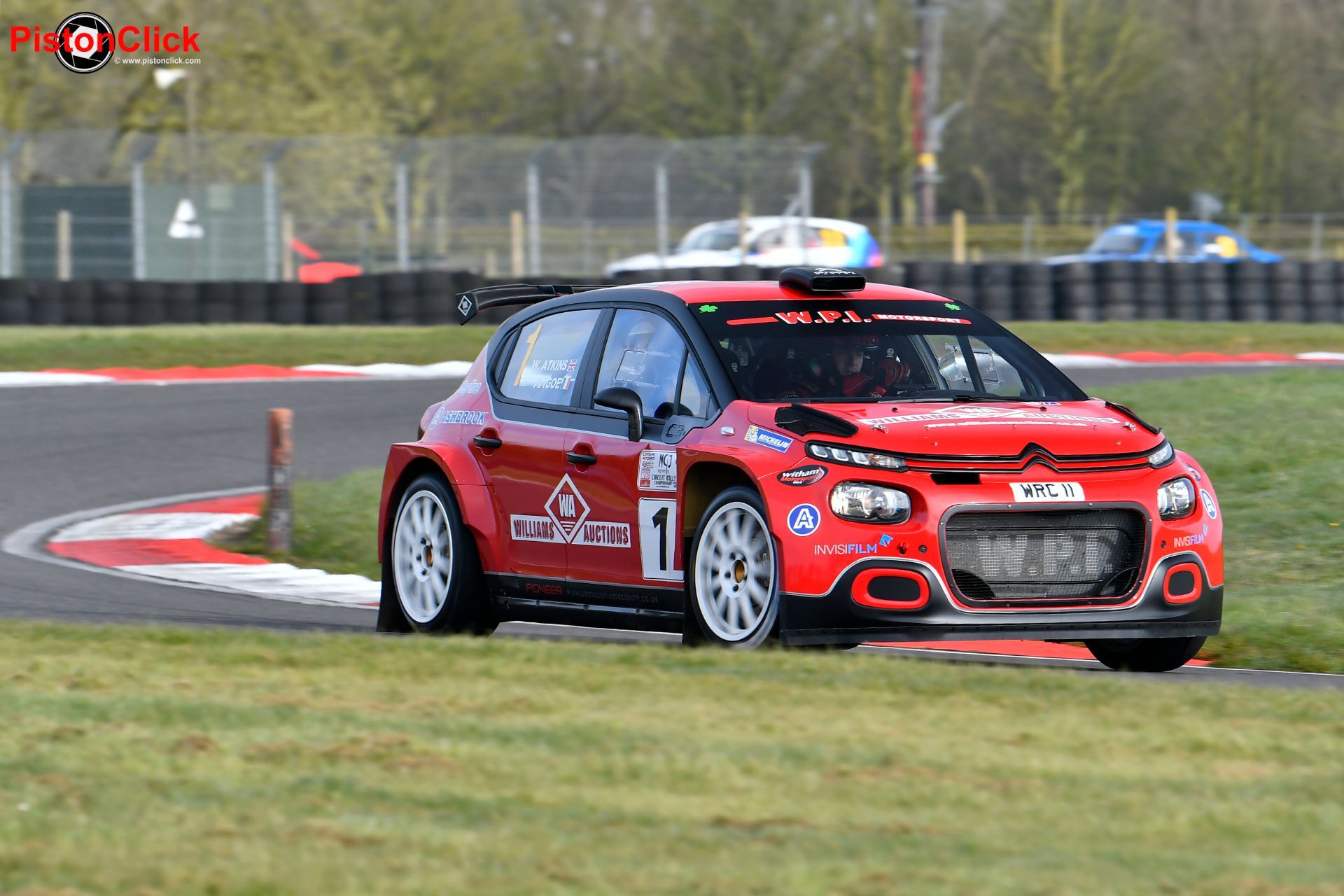 Will Igoe and Will Atkins MGJ Circuit Rally Championship