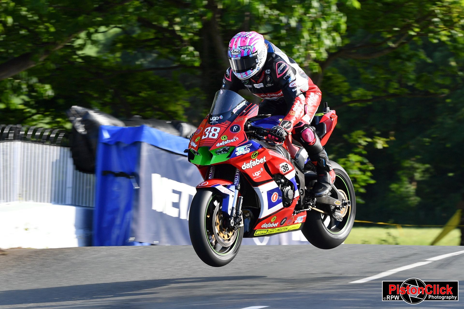 Matt “The Mullet” Stevenson at the IoM TT 2024