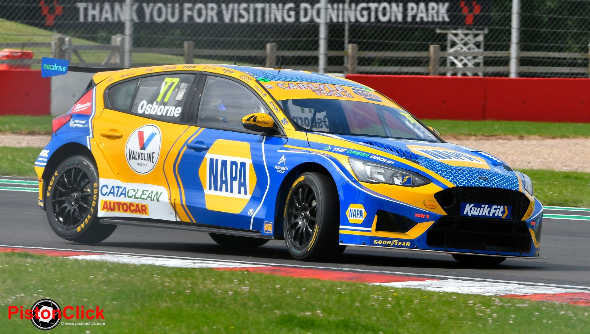 BTCC test day Donington Park 2023