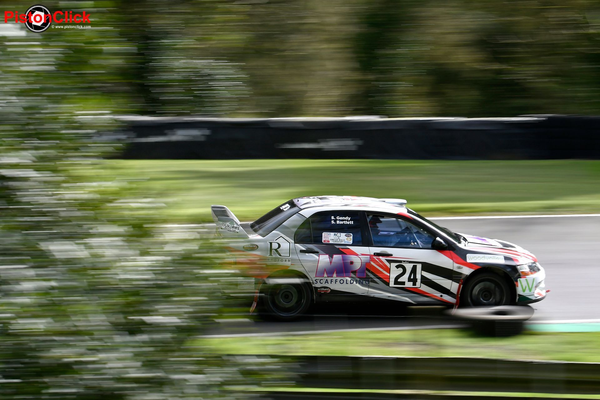 Motorsport panning Alan Healy Memorial Rally Cadwell Park