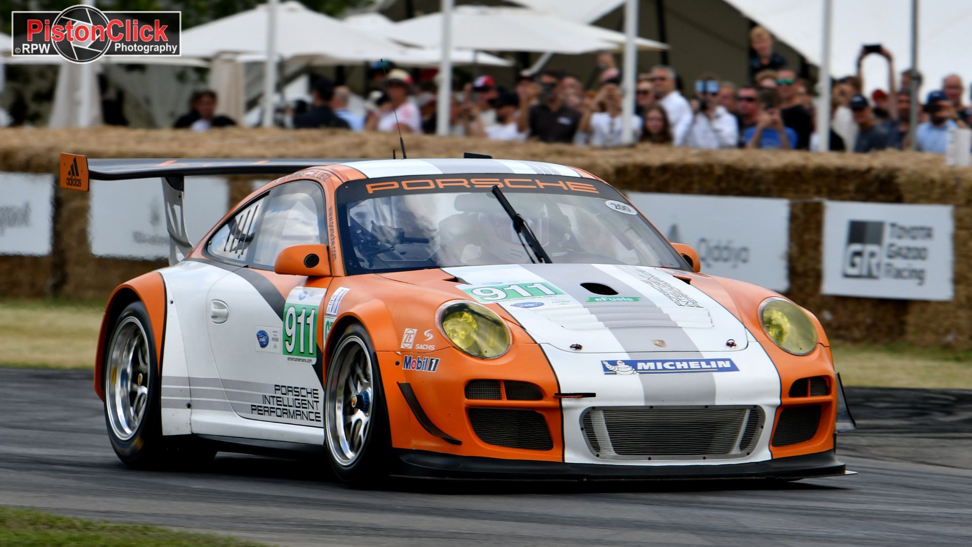 Porsche GT3 R Hybrid at Goodwood