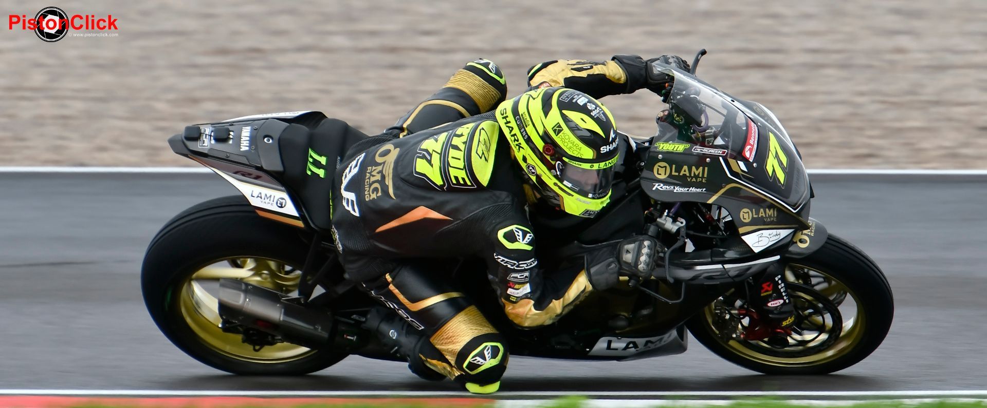 Kyle Ryde racing at Donington Park