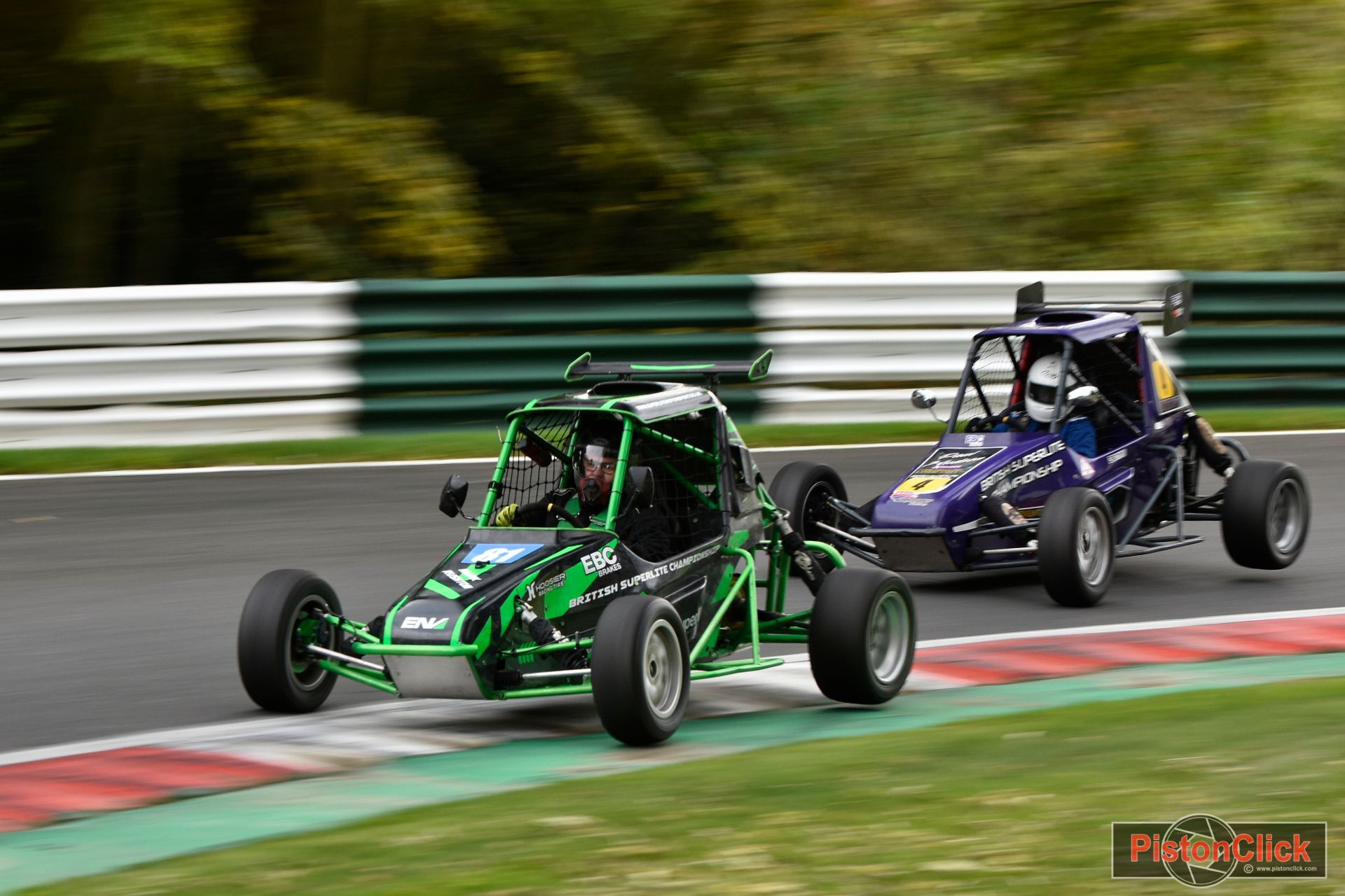 Superlight car racing at Cadwell Park