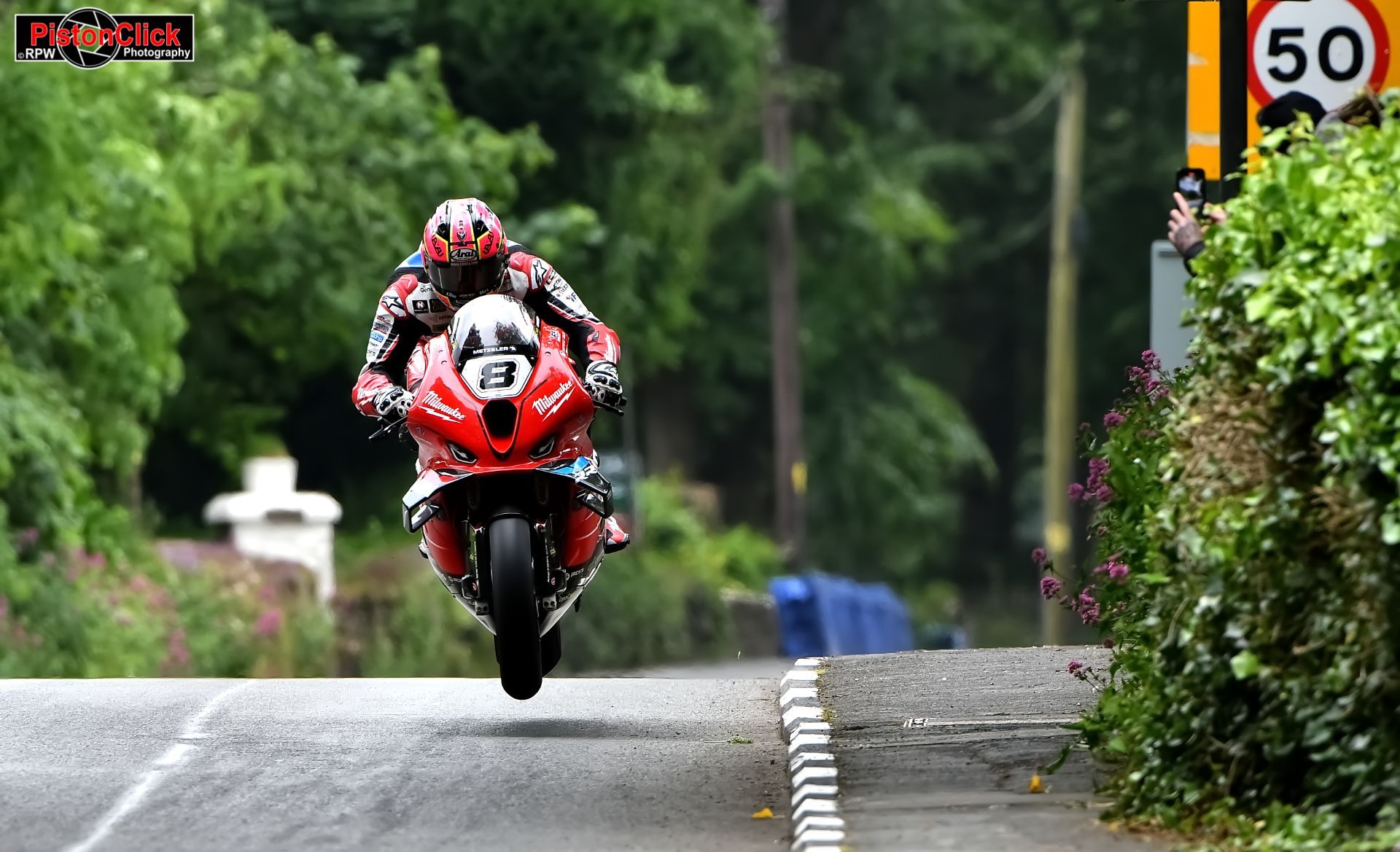 Davey Todd at the IoM TT 2024