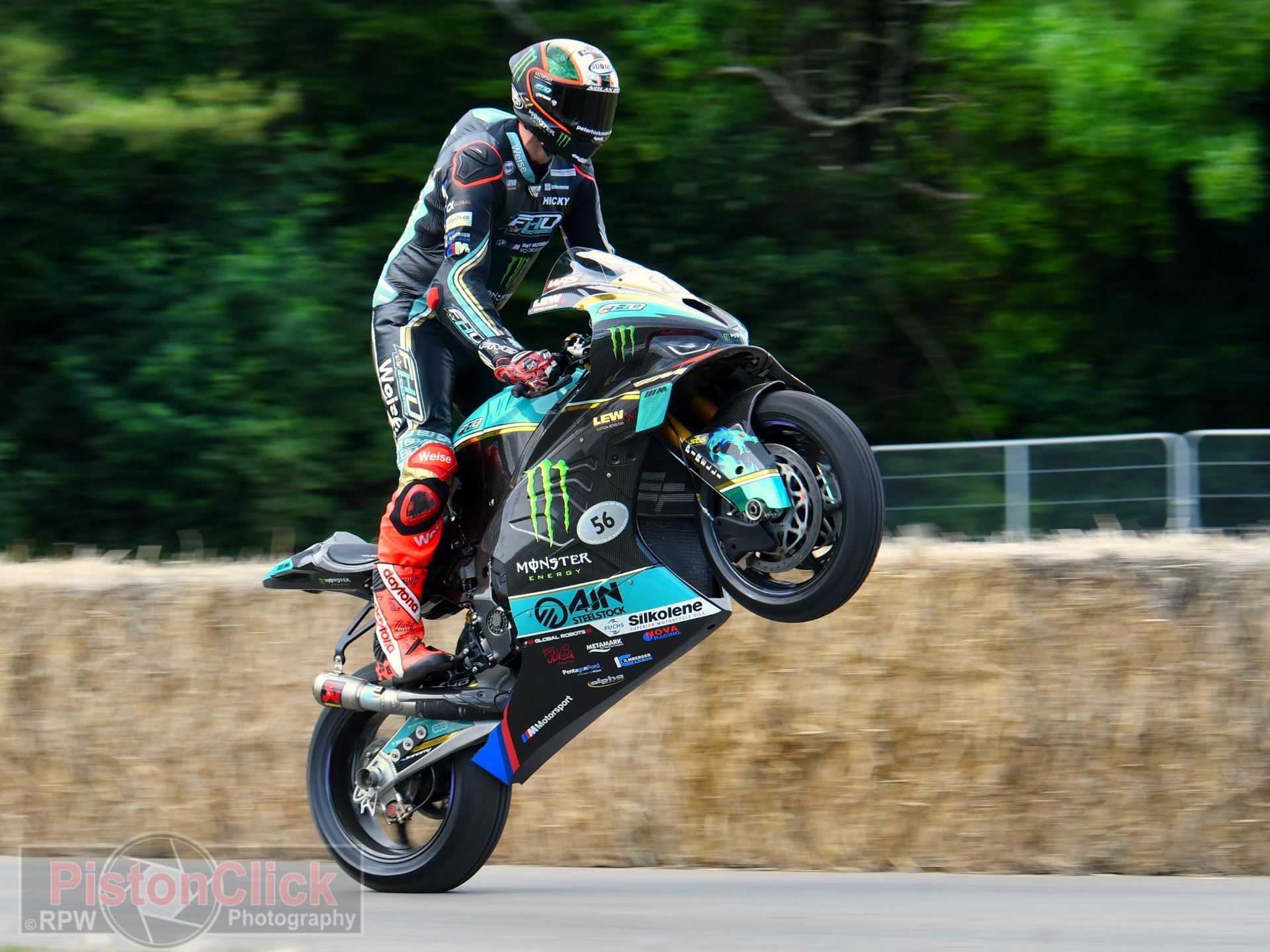 Peter Hickman at the Goodwood FoS
