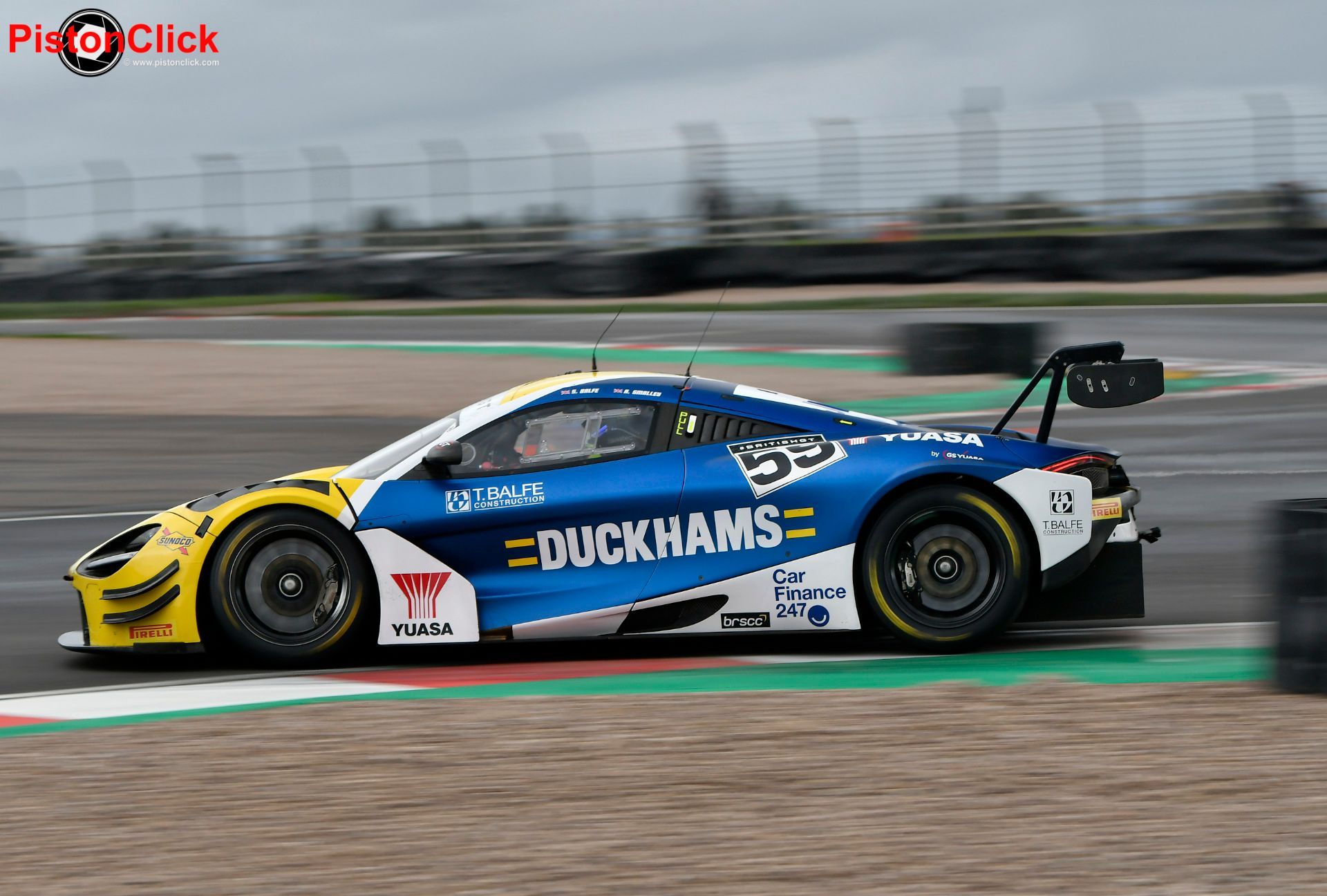 Taking photos at Donington Park GT Media day