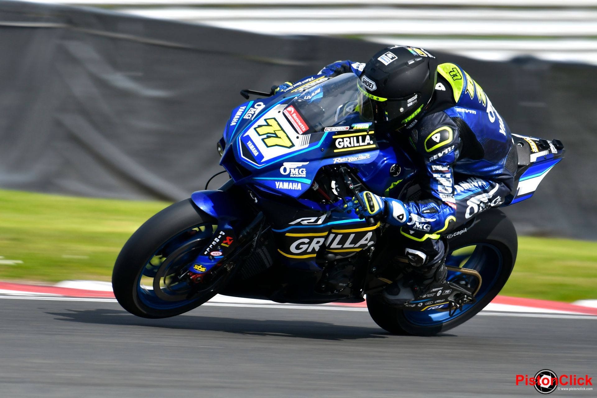 Kyle Ryde on the OMG GRILLA Yamaha Racing R1