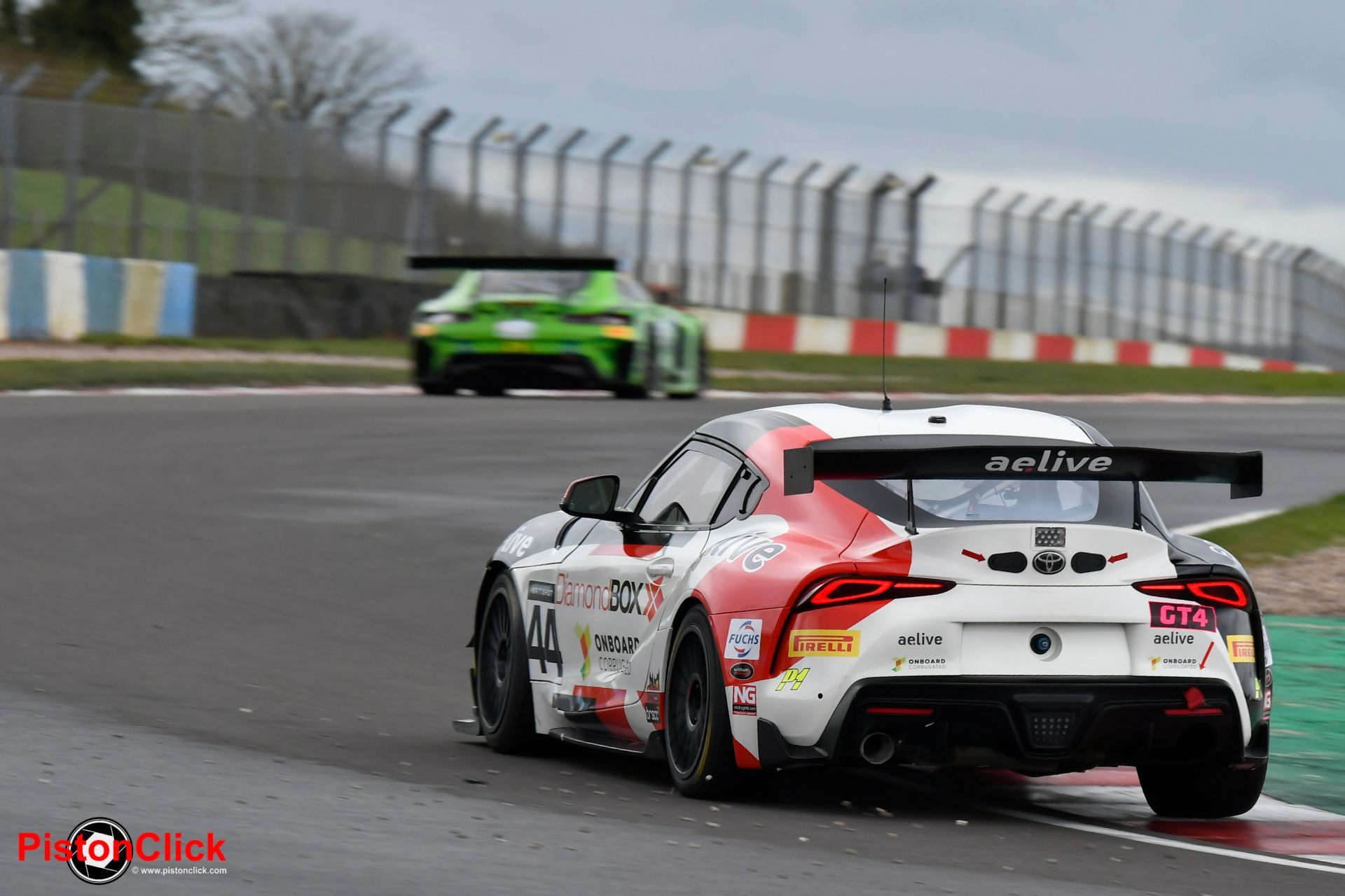 Toyota Gazoo Racing UK Supra GT4 EVO at Donington Park