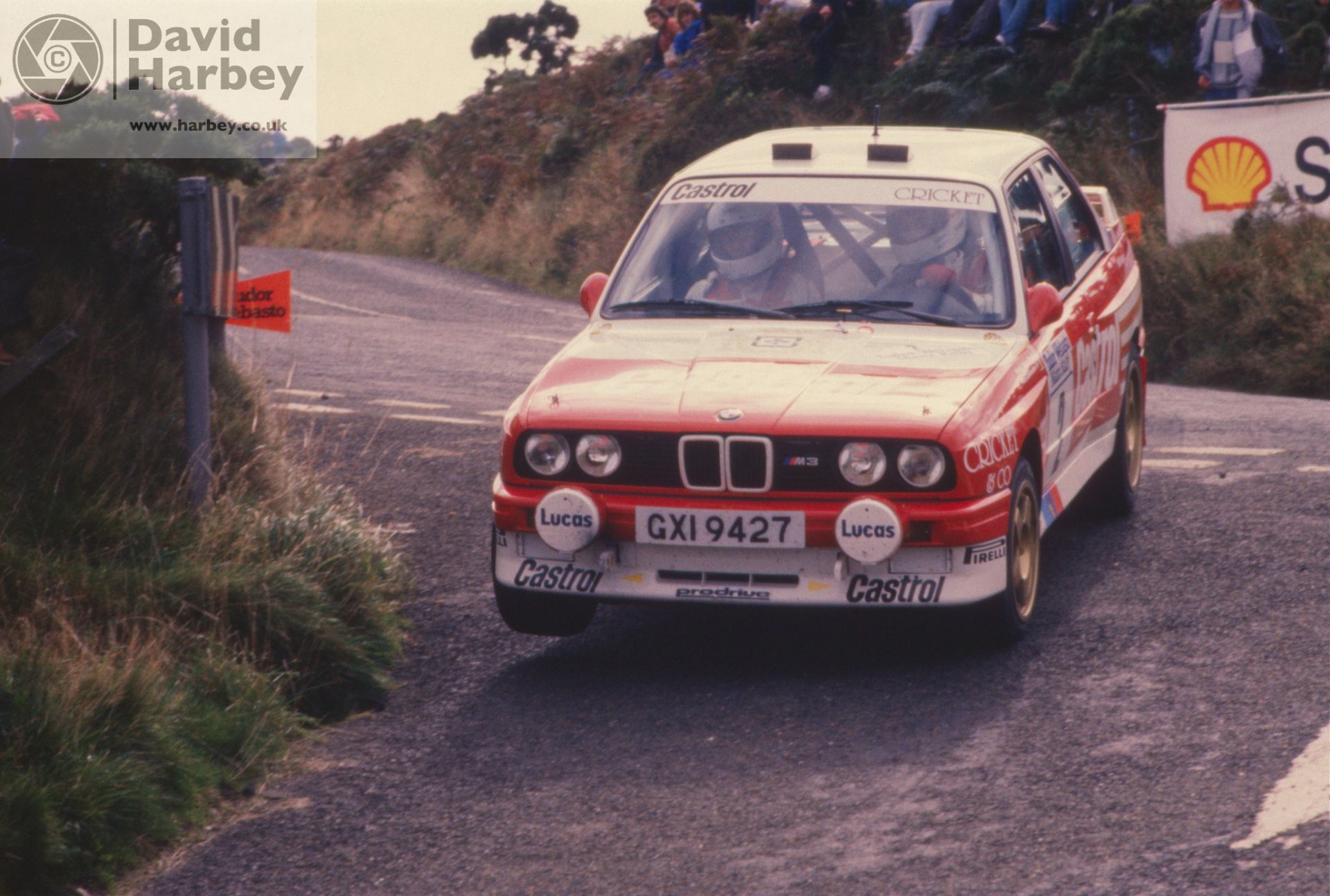 Patrick Snijers was driving the wheels off his Prodrive run BMW M3.