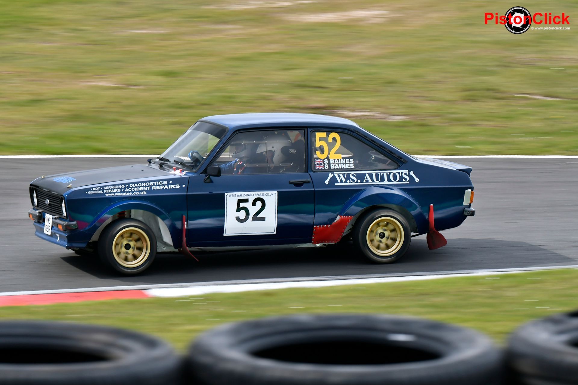 Rally cars at the Alan Healy Memorial Rally Cadwell Park part of the MGJ Circuit Rally Championship