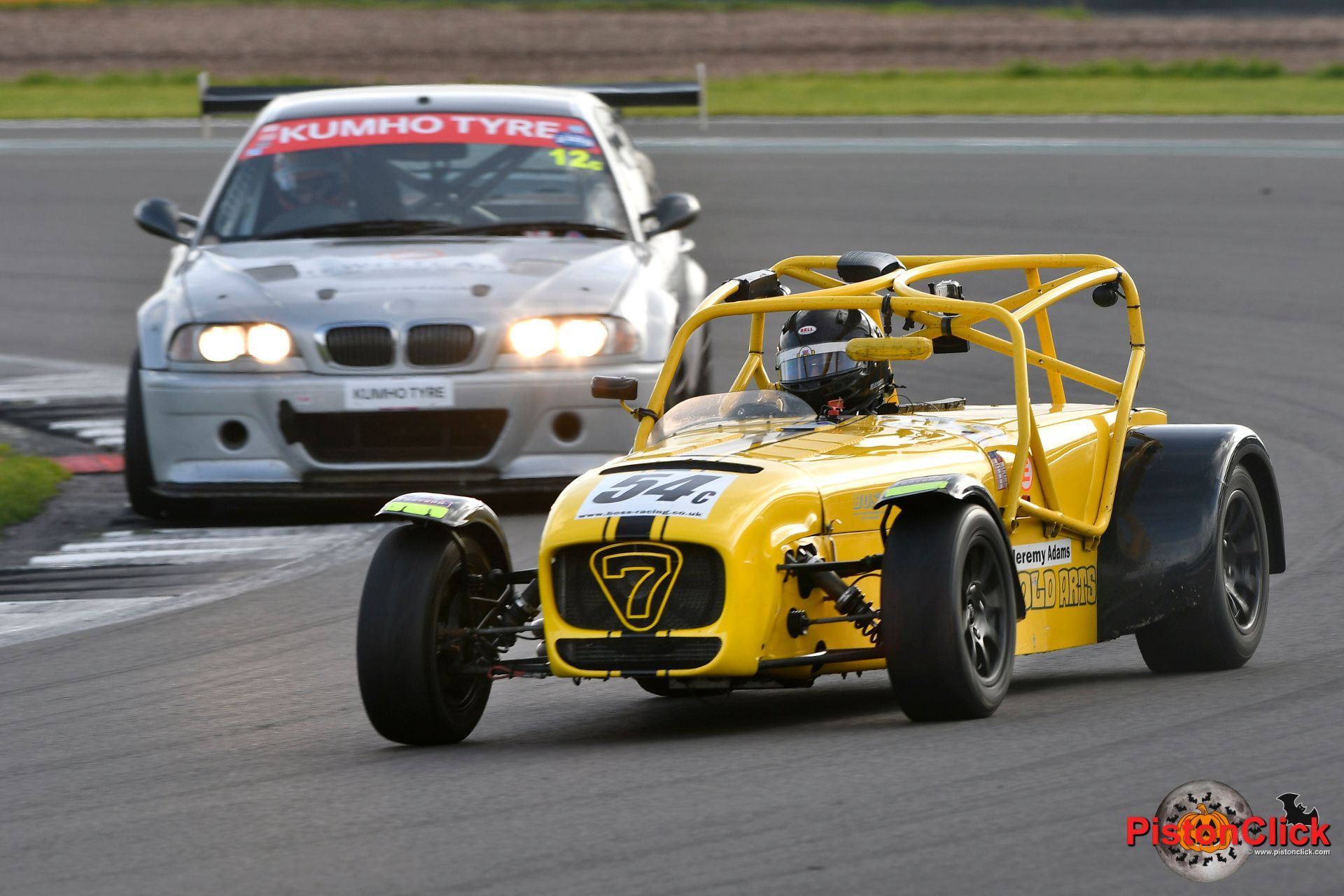 Birkett Relay race at Silverstone