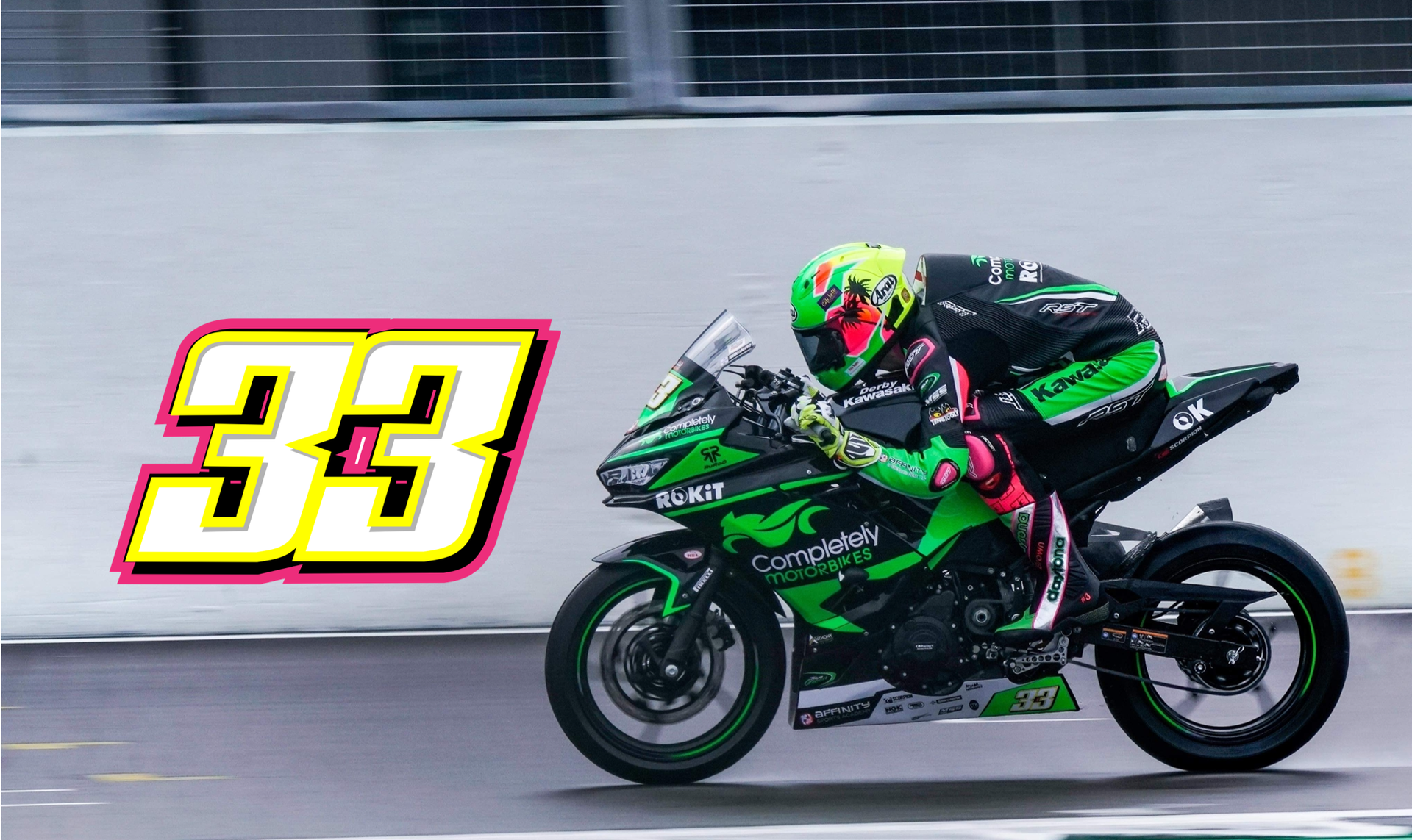 Adam Brown #33 racer