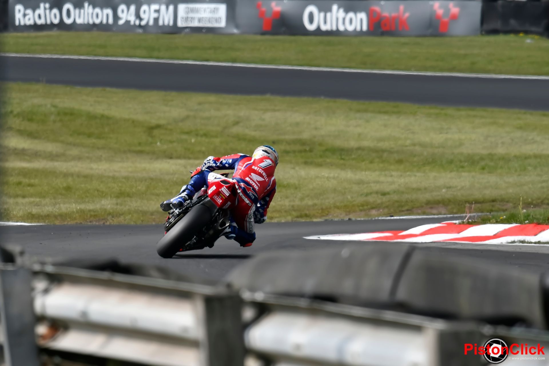 British Super Bikes Tommy Bridewell on the Honda UK CBR1000RR-R Fireblade SP
