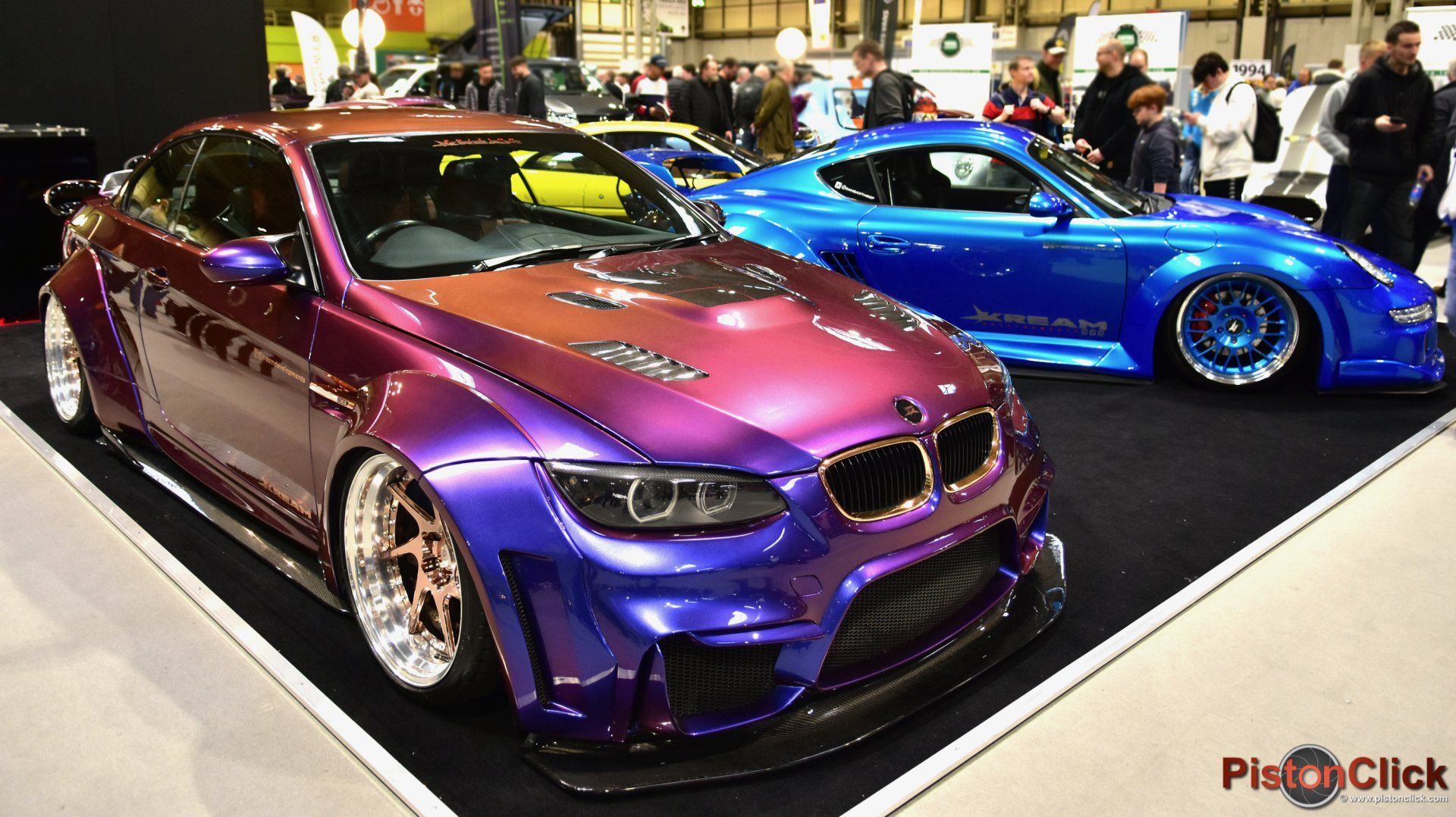 BMW purple wrap