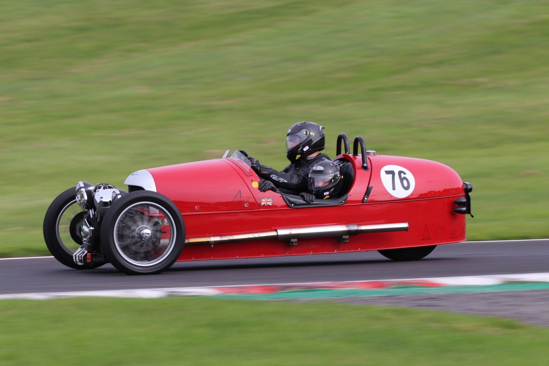 British Historic Racing at Cadwell Park