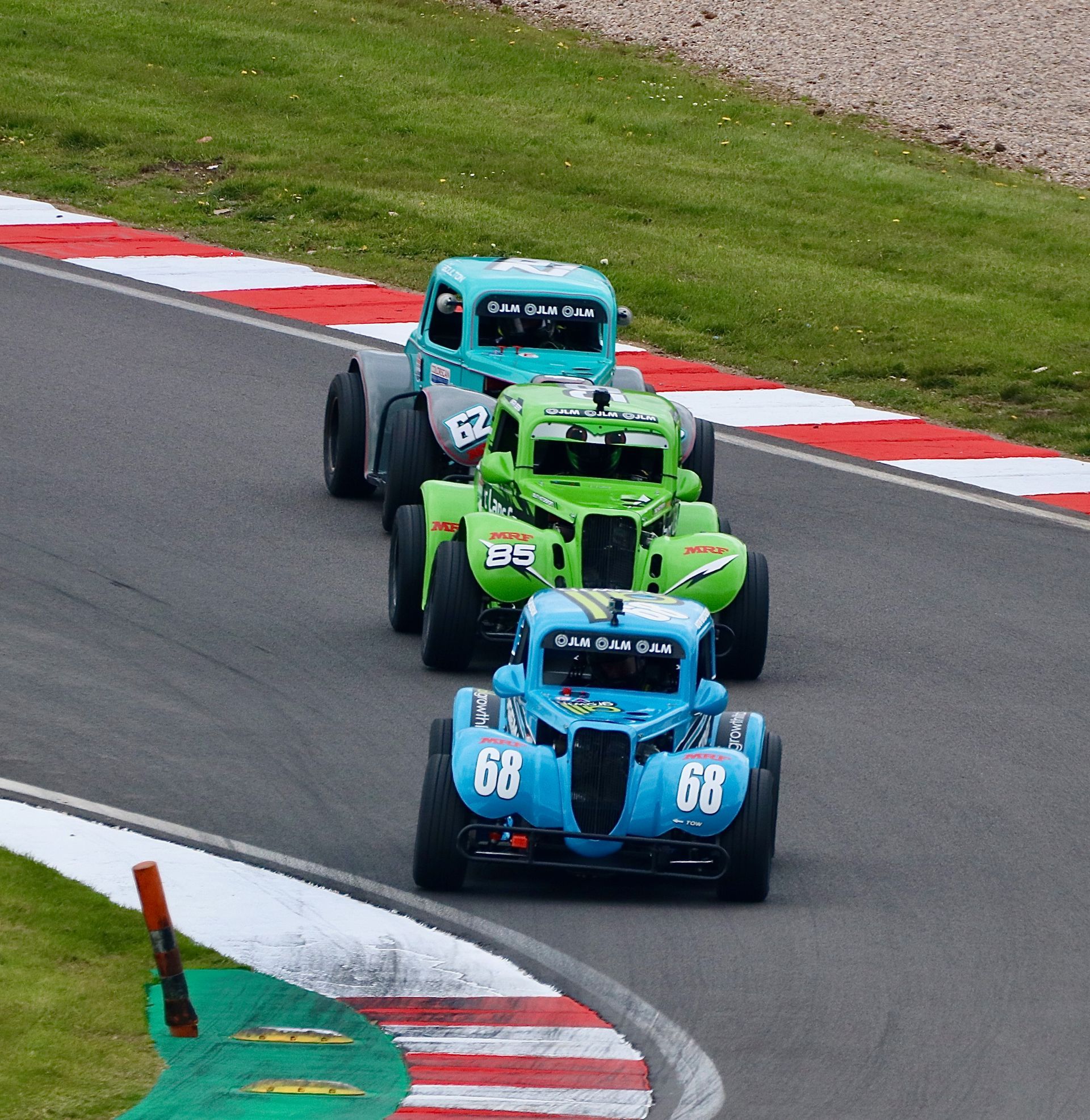 Legends Championship racing at Donington Park