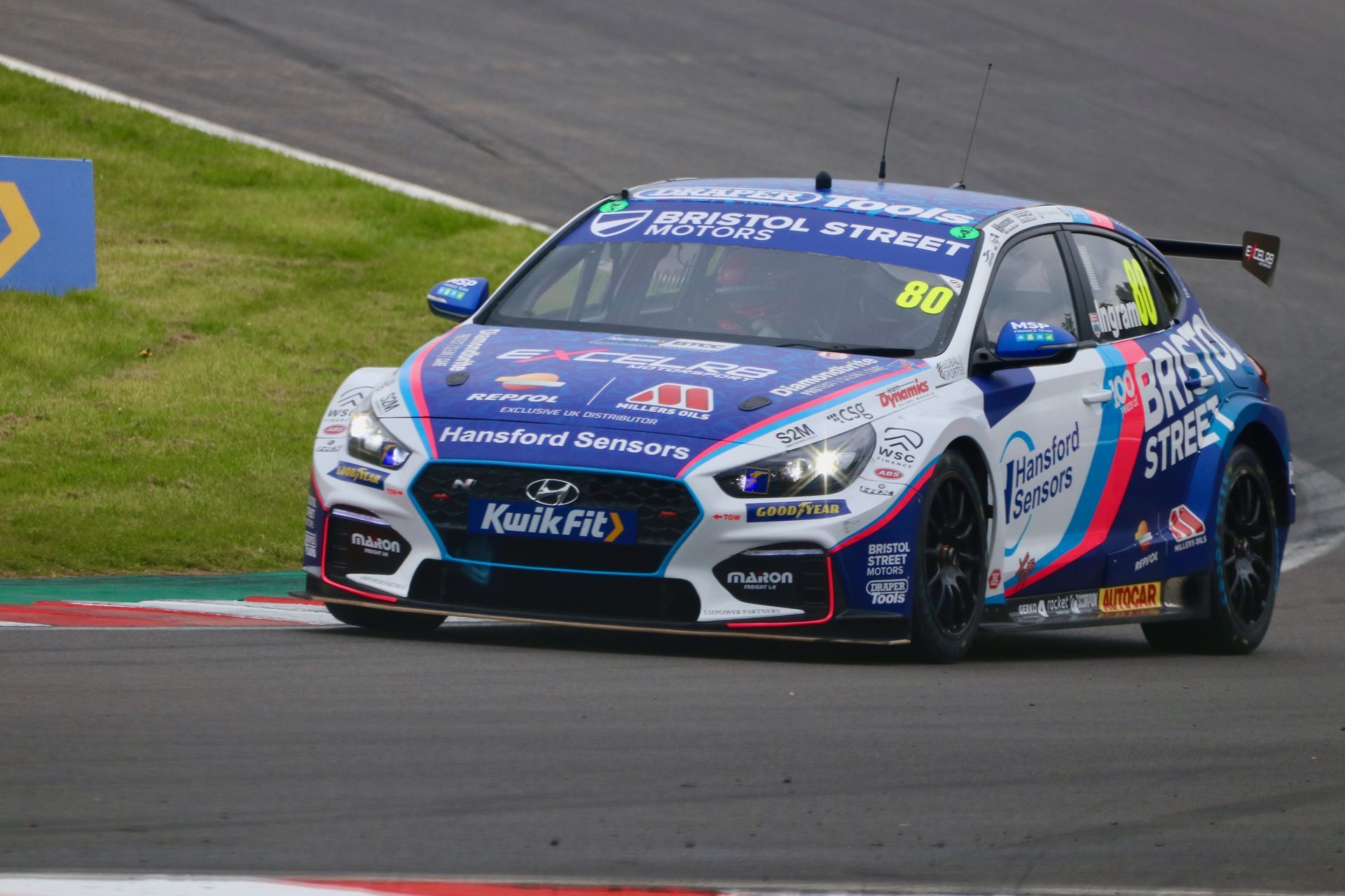 Round one of the BTCC Donington Park