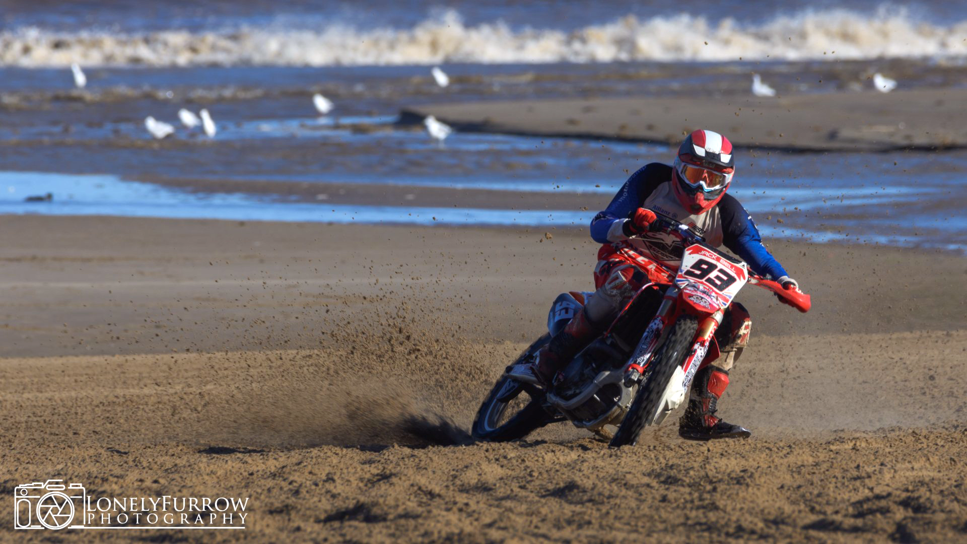 Mablethorpe beach racing